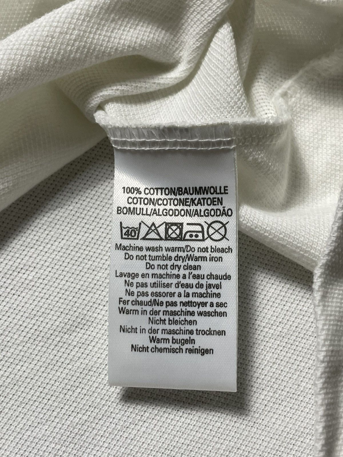 Burberry Vintage Burberrys London Polo T Shirt Cotton White Size L Size US L / EU 52-54 / 3 - 6 Thumbnail