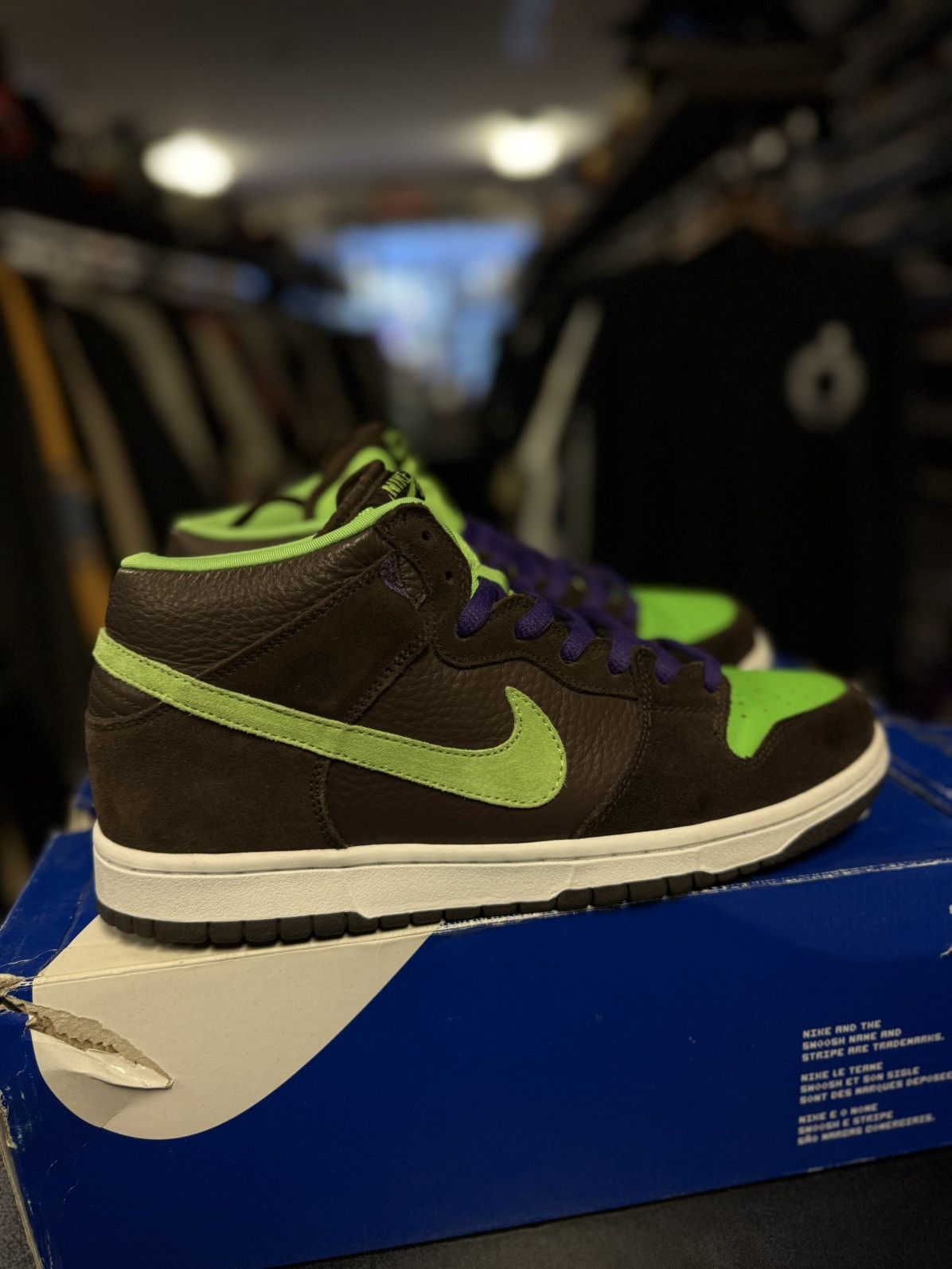 Nike Nike Dunk Pro SB Mid Donatello Size 11 314383 231 Size US 11 / EU 44 - 2 Thumbnail