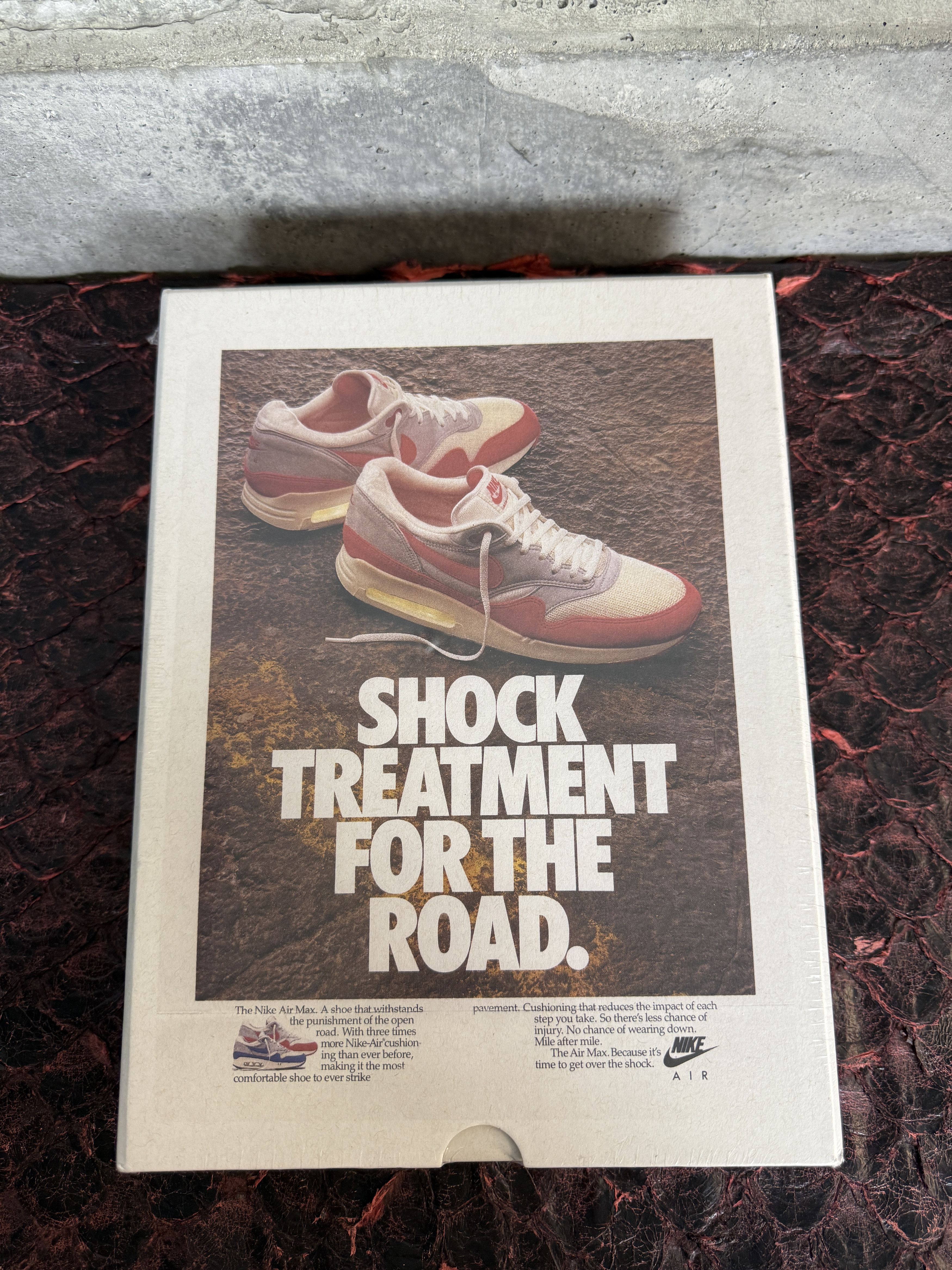 Nike 282/325 Limited Nike Vintage Ad 1987 Shock Treatment Puzzle Size ONE SIZE - 3 Thumbnail