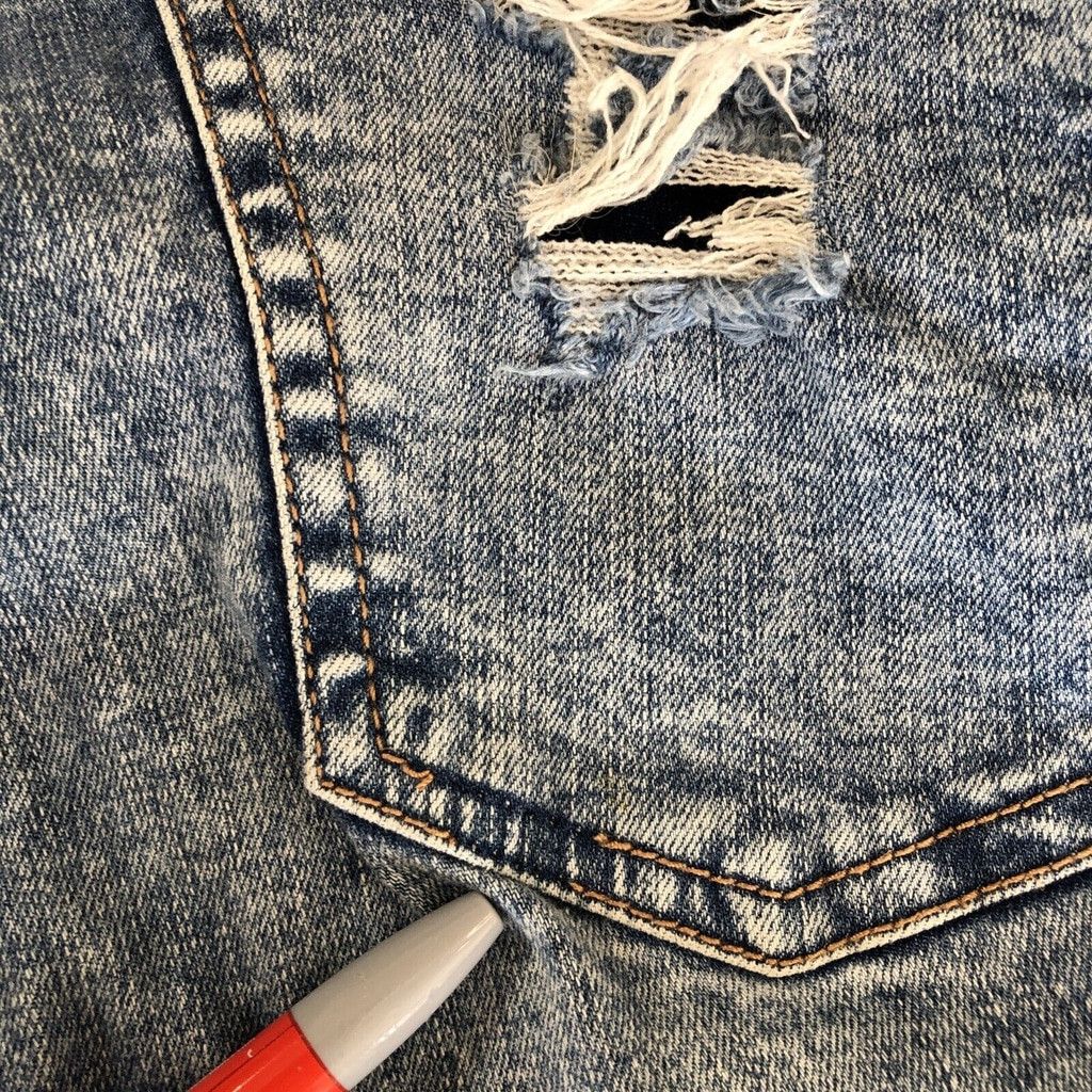 Other Bluenotes Women’s Denim Super High Rise Jegging Rips Grunge Size 26" / US 2 / IT 38 - 8 Thumbnail