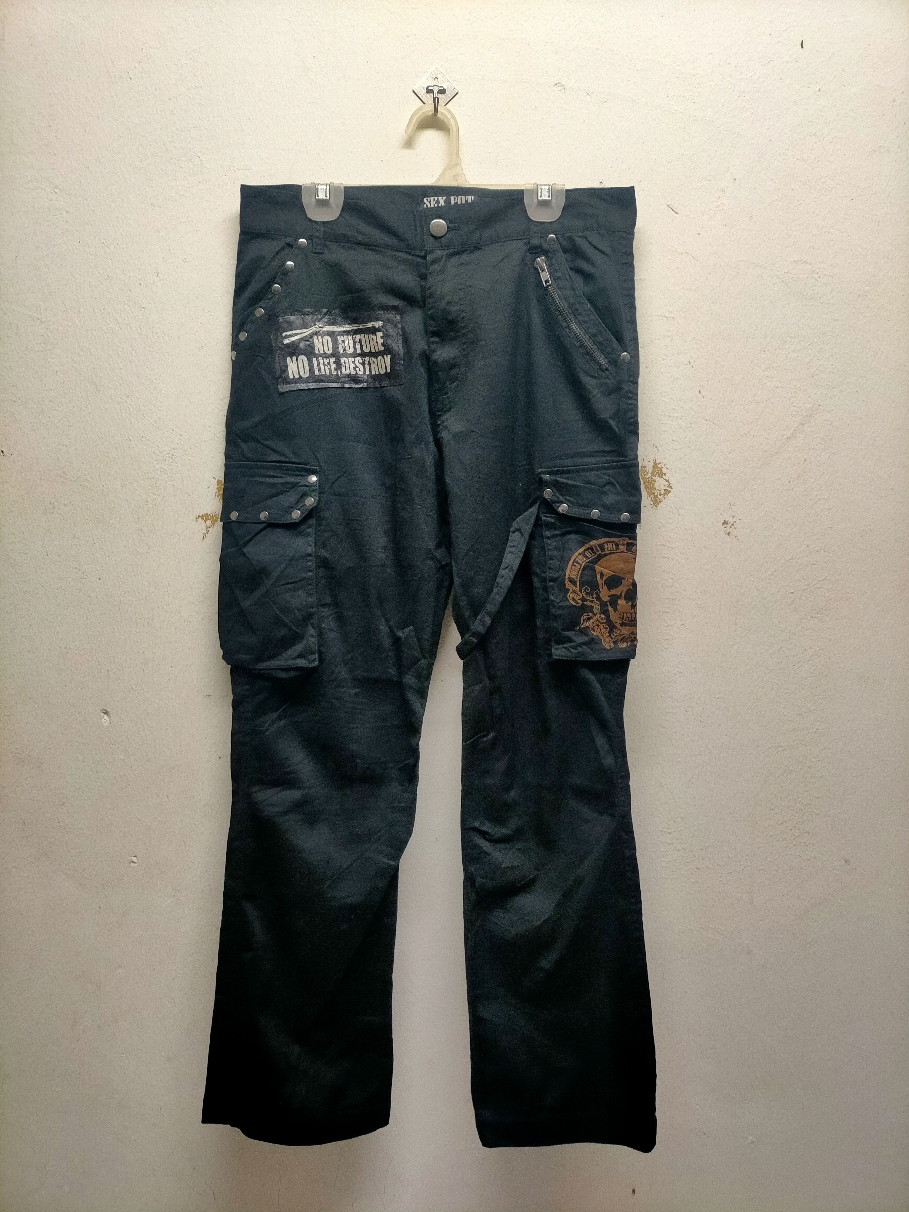 Japanese Brand Rare Sex Pot Revenge Bondage Pants Size US 30 / EU 46 - 1 Thumbnail
