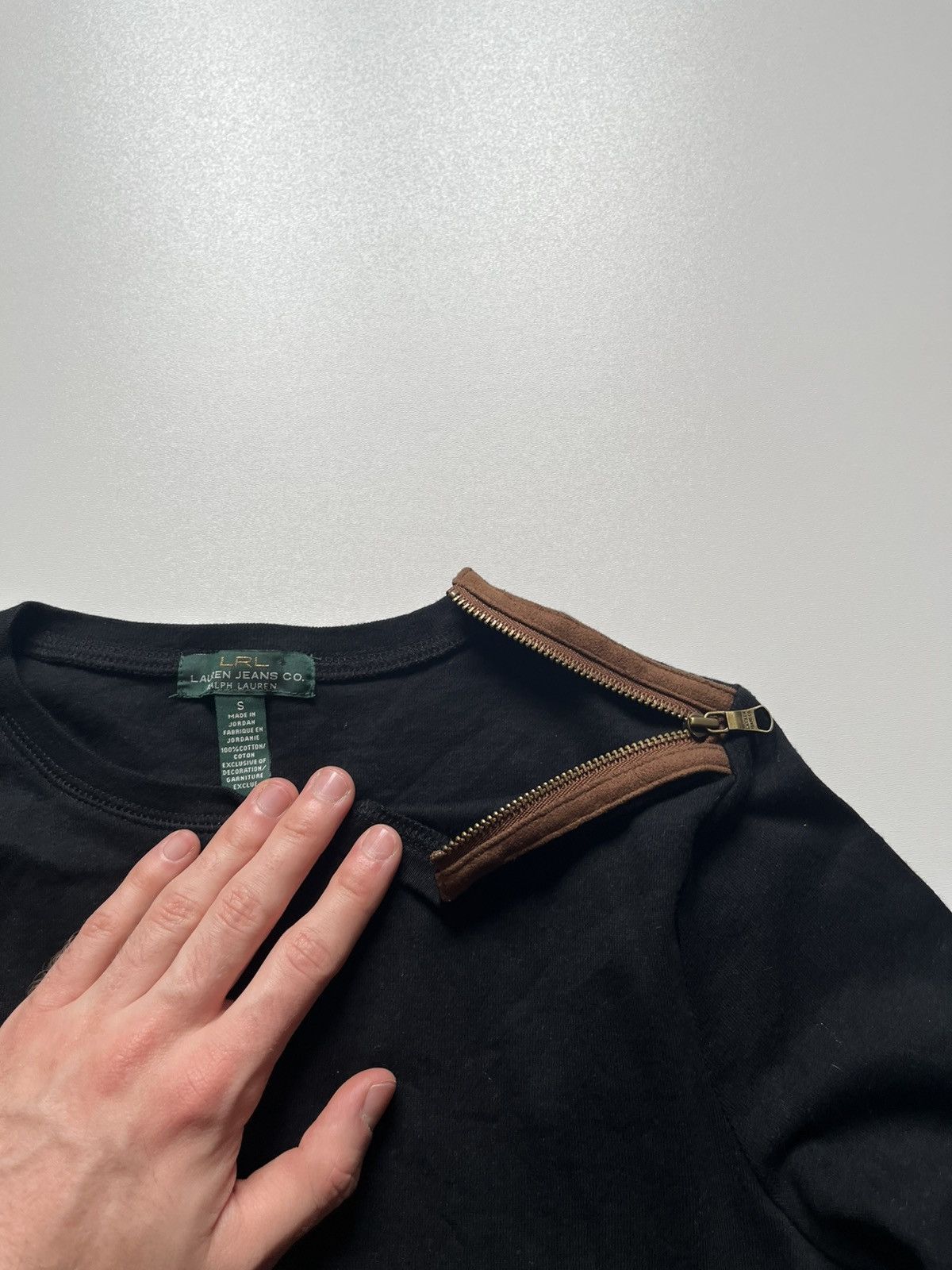 Polo Ralph Lauren Vintage 90s polo Ralph Lauren basic long sleeve with zipper Size S / US 4 / IT 40 - 5 Thumbnail