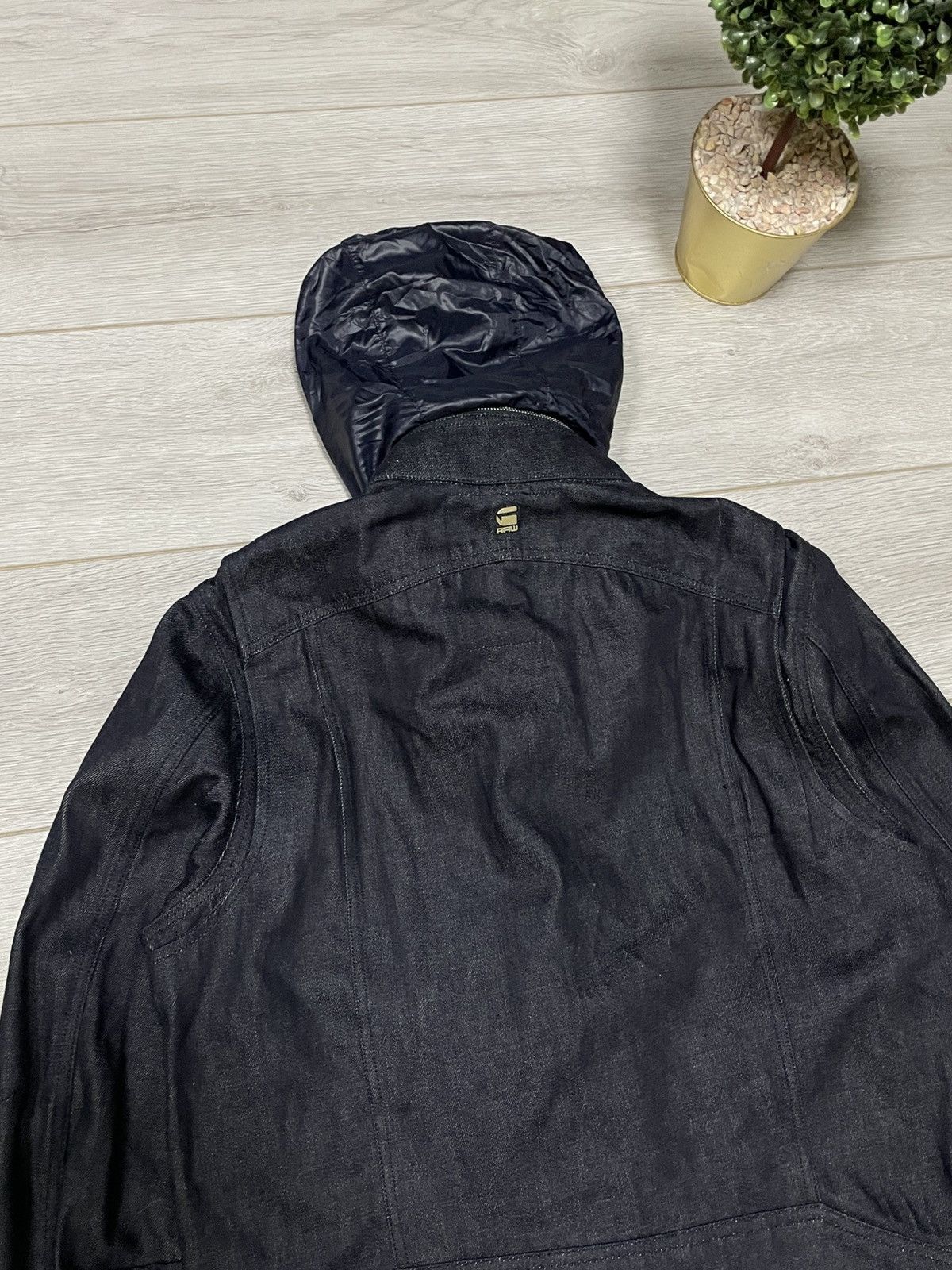 G-Star G star zippers heavy weight denim jacket Size US L / EU 52-54 / 3 - 14 Thumbnail