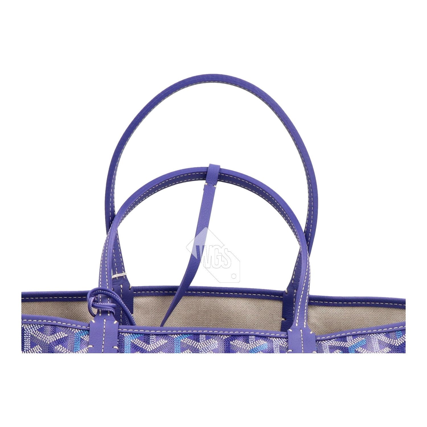 Goyard Goyard Saint Louis PM Tote Multicolour Blueberry Purple Size ONE SIZE - 5 Thumbnail