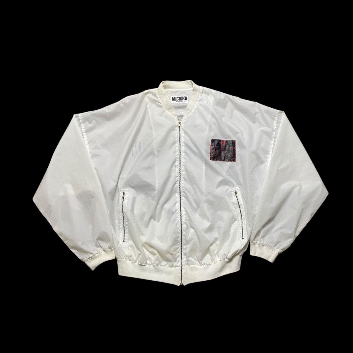 Michiko Koshino × Michiko Koshino London × Vintage 🇯🇵 VINTAGE MICHIKO KOSHINO LONDON BOMBER JACKET Size US XL / EU 56 / 4 - 2 Thumbnail
