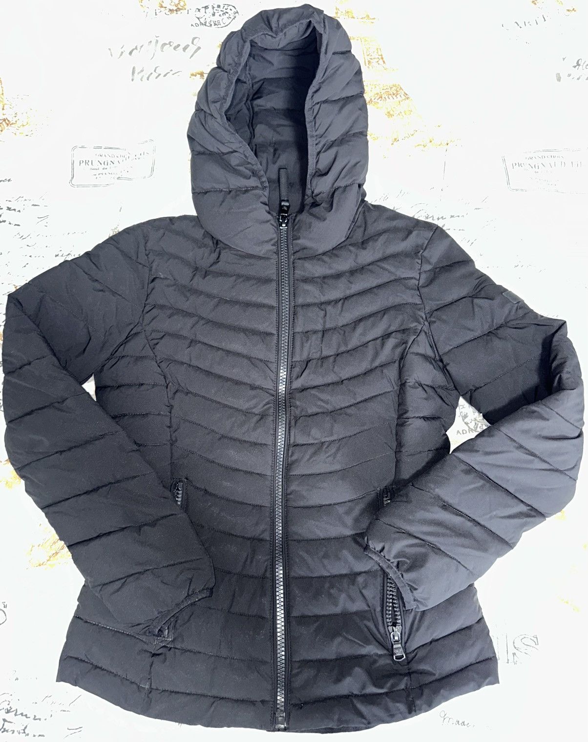 Calvin Klein Calvin Klein Women’s XS Black Hooded Puffer Jacket Full Zip Size XS / US 0-2 / IT 36-38 - 1 Thumbnail