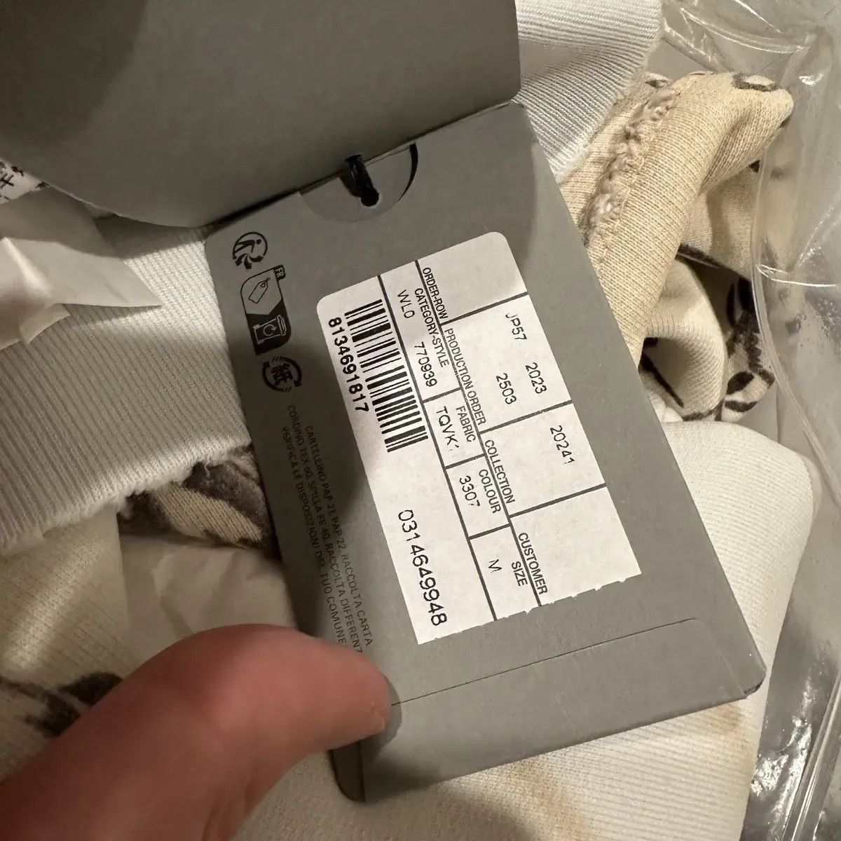 Balenciaga SS24 TATTOO ZIPUP HOODIE Size US M / EU 48-50 / 2 - 6 Thumbnail