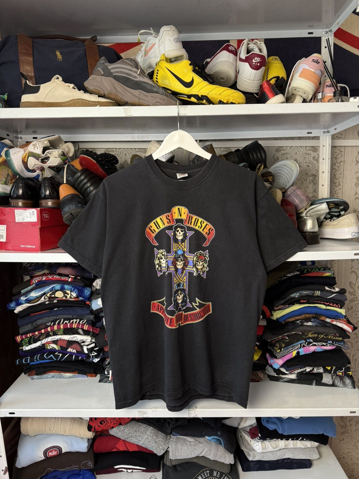 Band Tees GNR Appetite For Distruction Promo Cross T shirt Y2K tee L Size US L / EU 52-54 / 3 - 1 Thumbnail