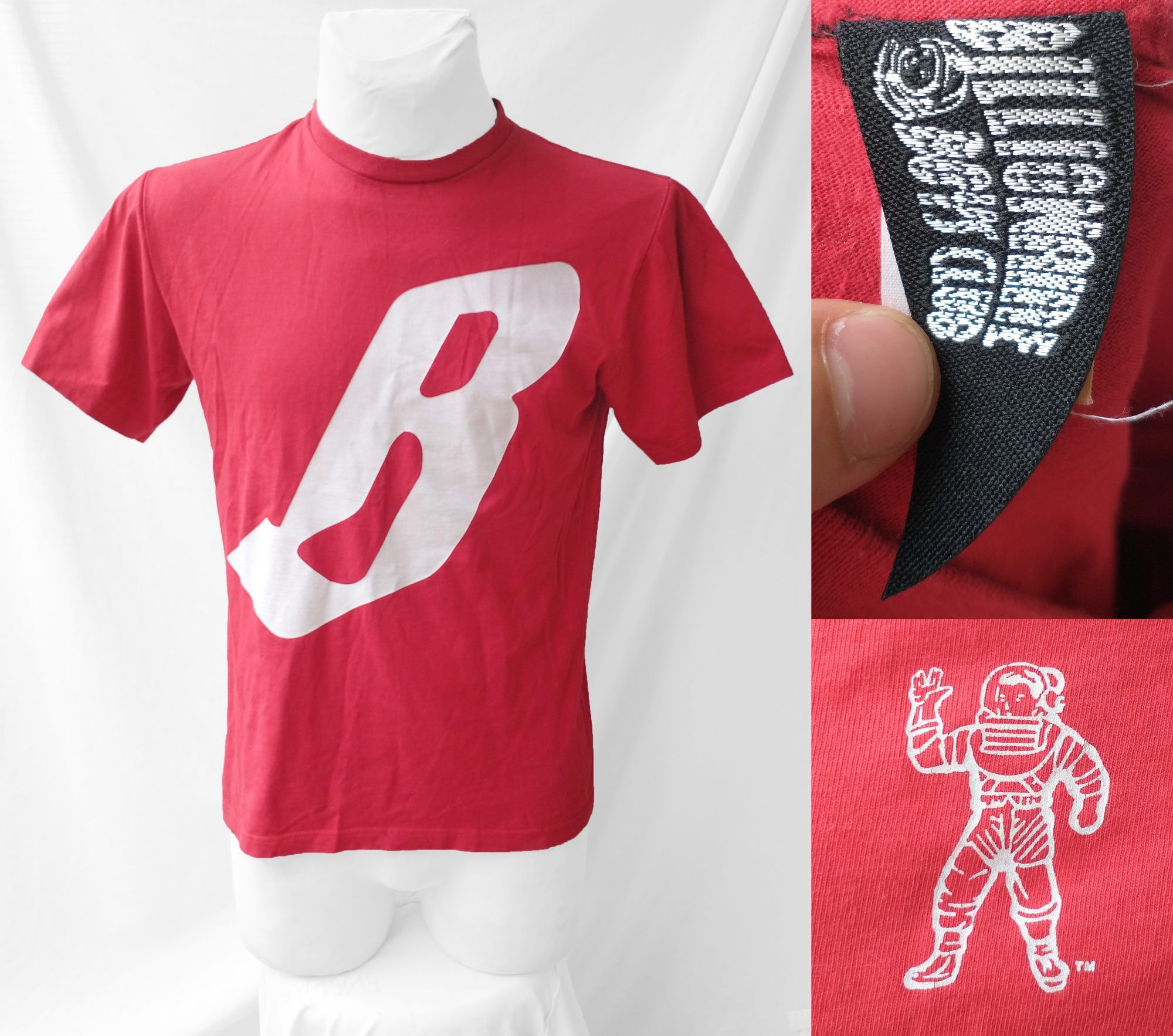 Billionaire Boys Club Billionaire Boys Club BBC T-Shirt Logo Red Size M Size US M / EU 48-50 / 2 - 1 Thumbnail
