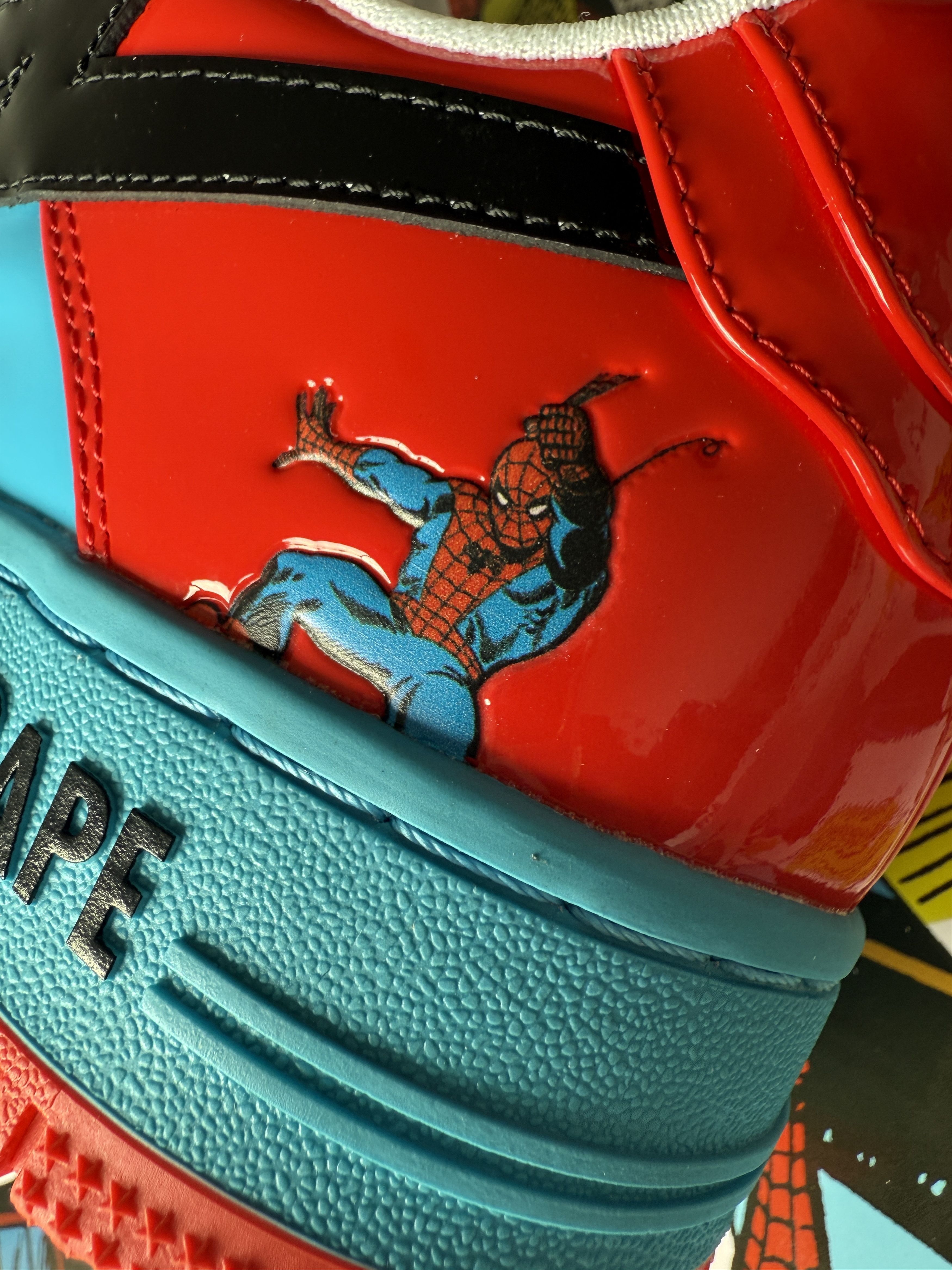 Bape MARVEL BAPE STA SPIDER MAN Size US 7 / EU 40 - 7 Thumbnail