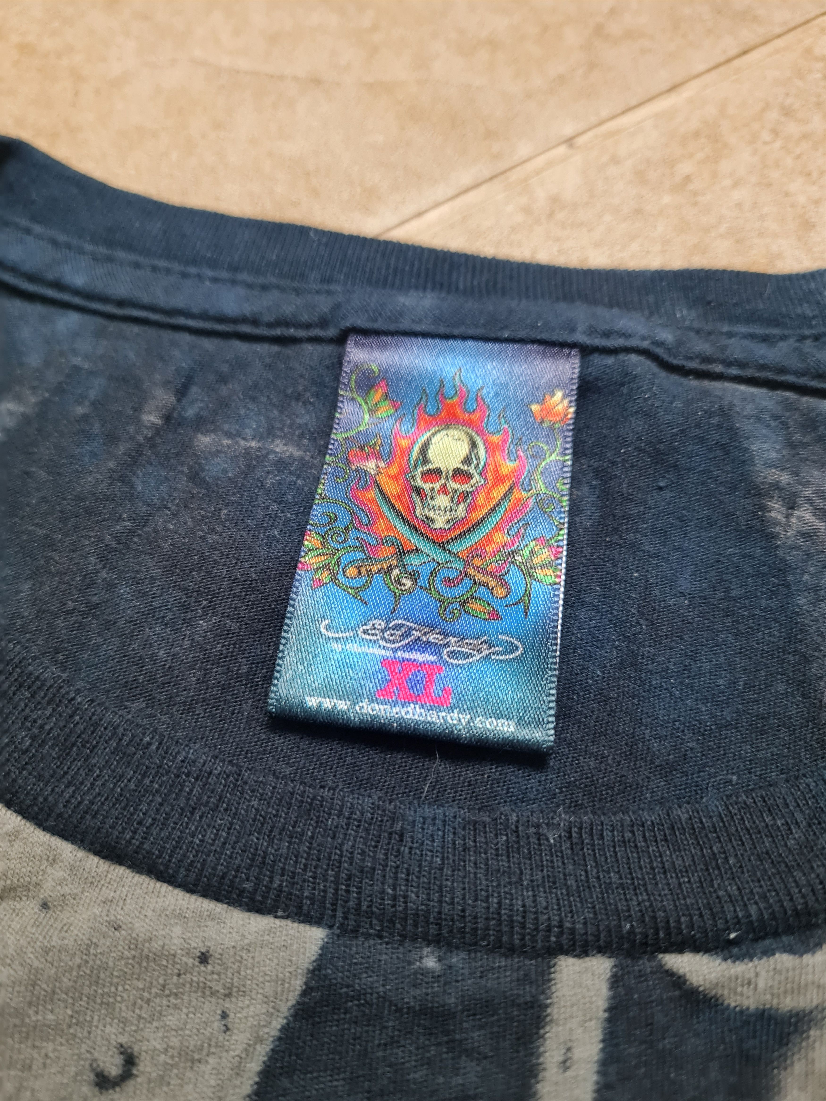 Ed Hardy Ed Hardy Snake Skull Graphic Christian Audigier Tattoo Y2K Size US XL / EU 56 / 4 - 17 Thumbnail