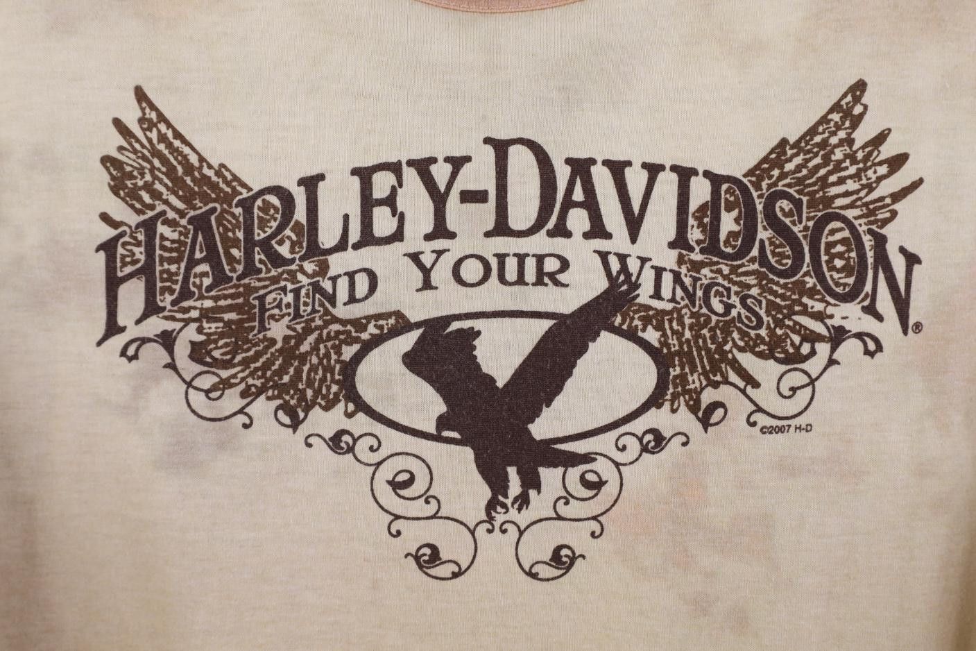 Harley Davidson Vintage Y2K Harley Davidson Flames All Over Print T-Shirt Size M / US 6-8 / IT 42-44 - 4 Thumbnail