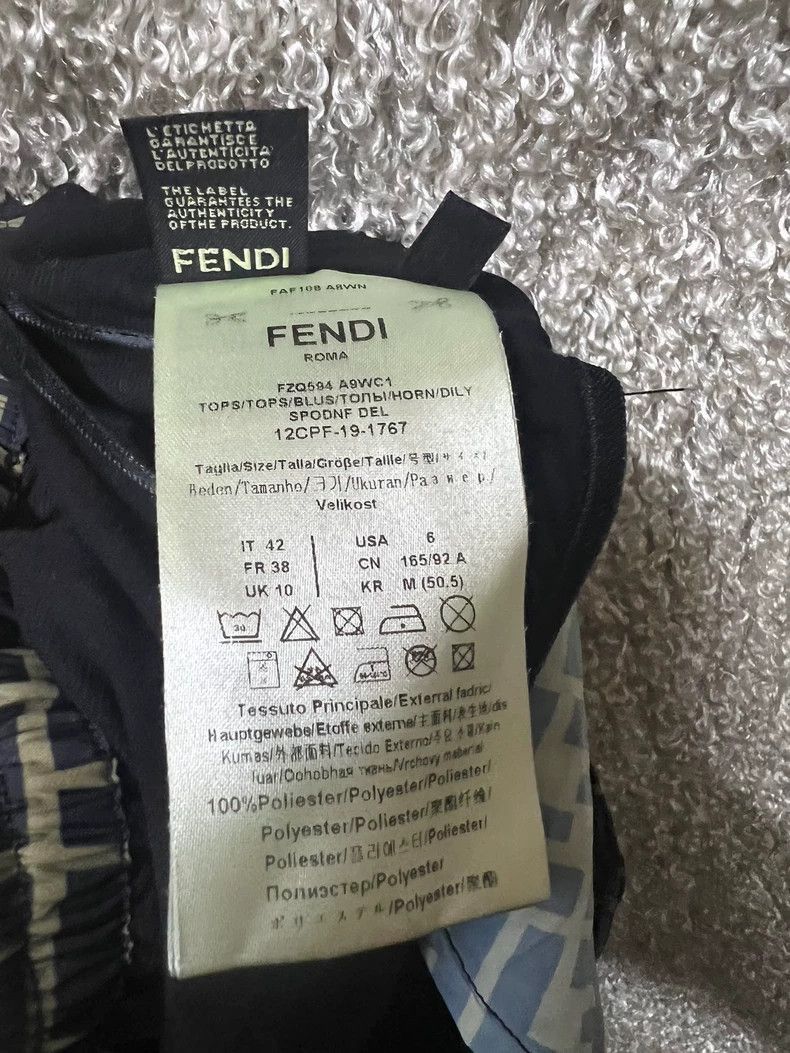 Fendi Fendi Women's Monogram Beach Shorts-2508 Size 30" / US 8 / IT 44 - 6 Thumbnail