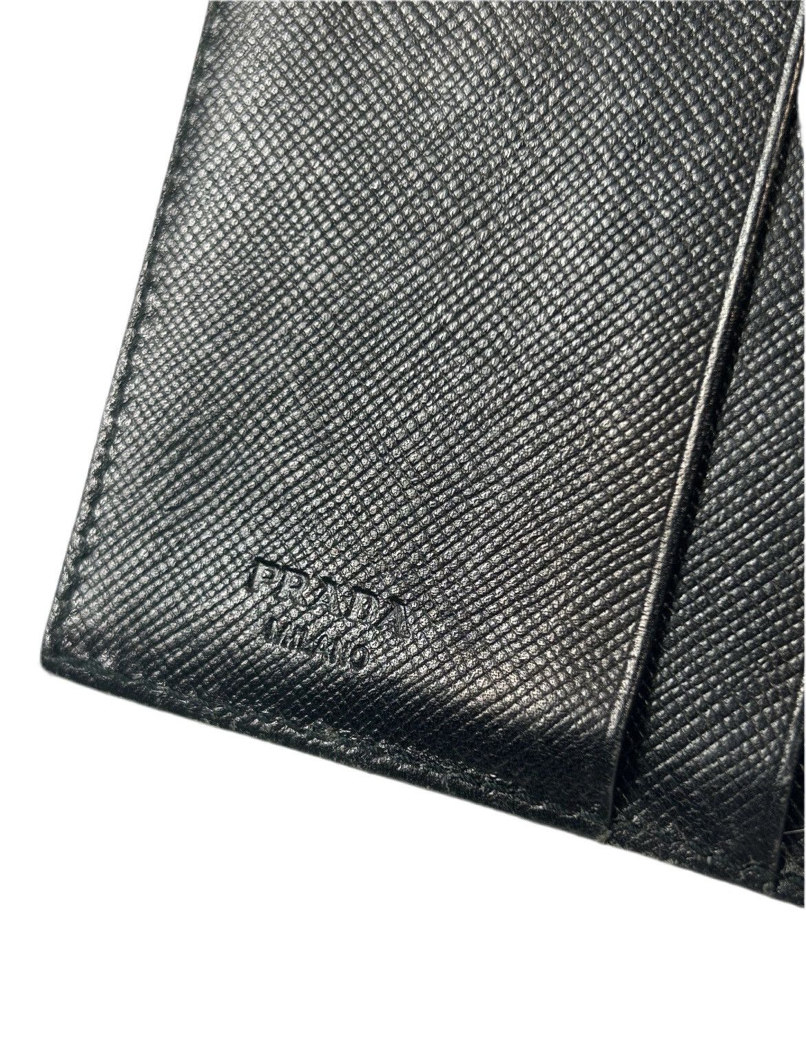 Prada Prada Tessuto Nero Nylon Trifold Wallet Size ONE SIZE - 4 Thumbnail