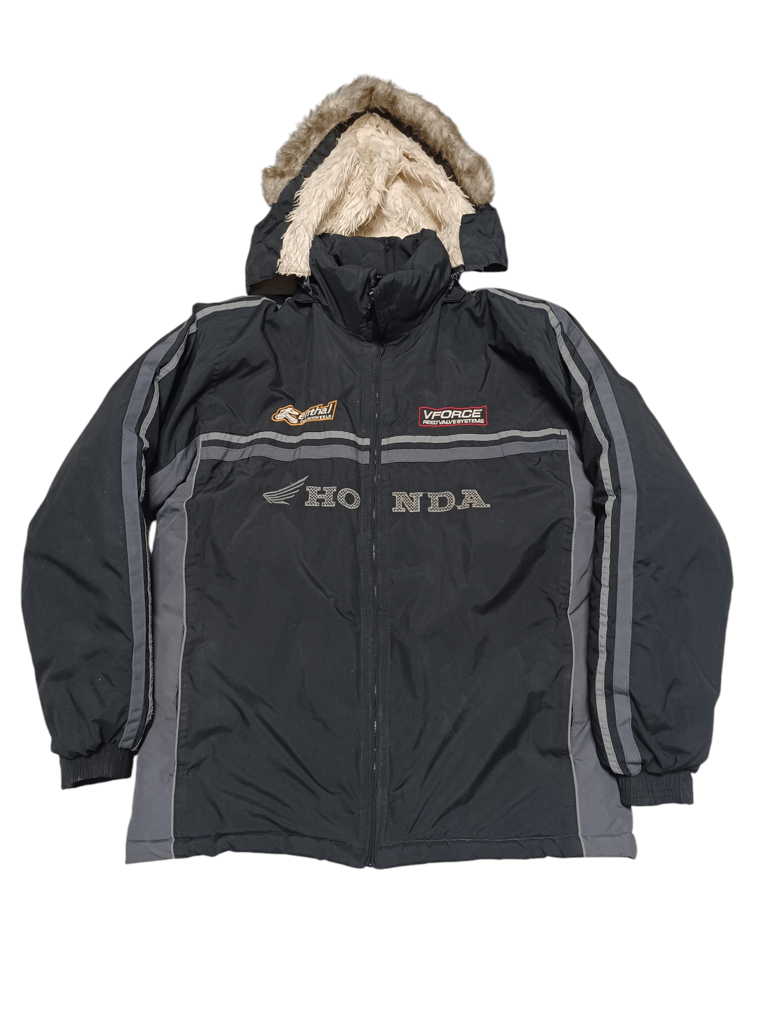 Honda HONDA FIRE VINTAGE RACING WINTER FAUX FUR JACKET Size US S / EU 44-46 / 1 - 1 Thumbnail