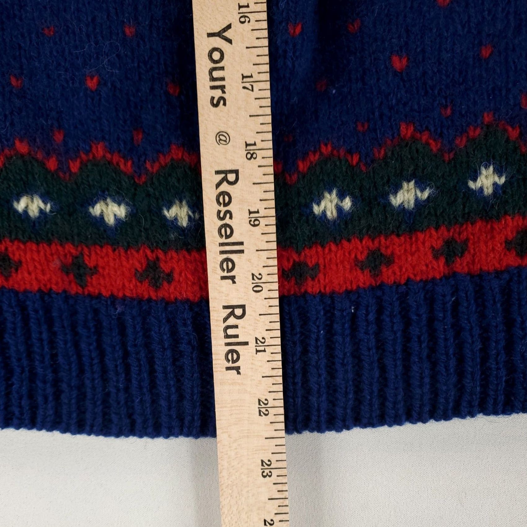 Eddie Bauer Eddie Bauer Sweater 100% Wool Nordic Long Sleeve Blue Womens M Pullover Women Wool blue M Size M / US 6-8 / IT 42-44 - 5 Thumbnail
