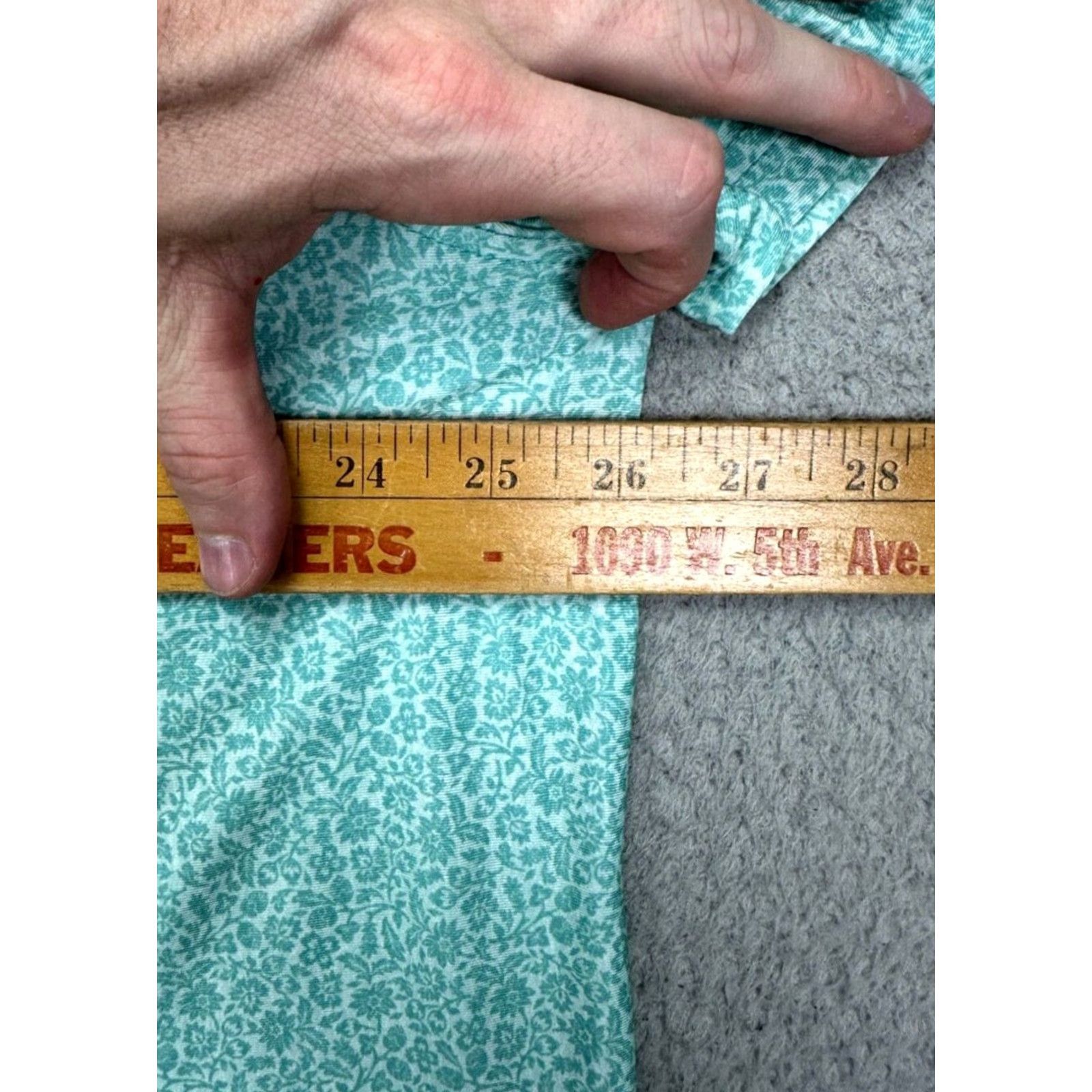 Vintage Hickey Freeman Golf Polo Short Sleeve Shirt Mens 2XL Mint Green Floral Stretch Athletic Casual Outdoor Golfing Rugby Polo Shoes Not Included Size US XXL / EU 58 / 5 - 6 Thumbnail