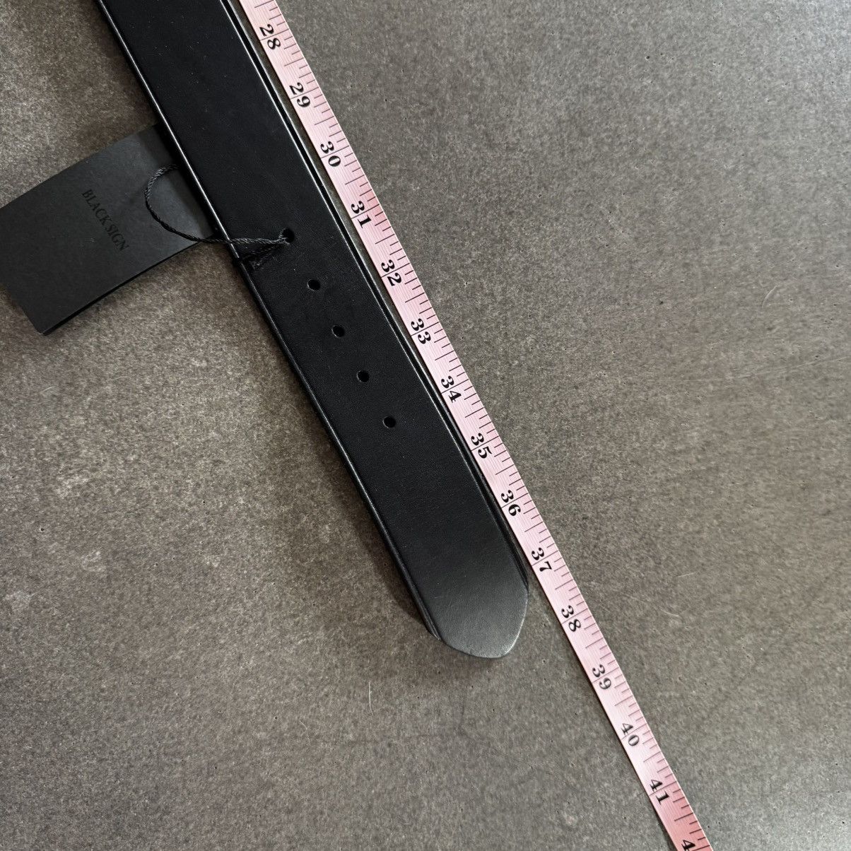 BLACK SIGN NWT Black sign Belt Size 32 - 7 Thumbnail