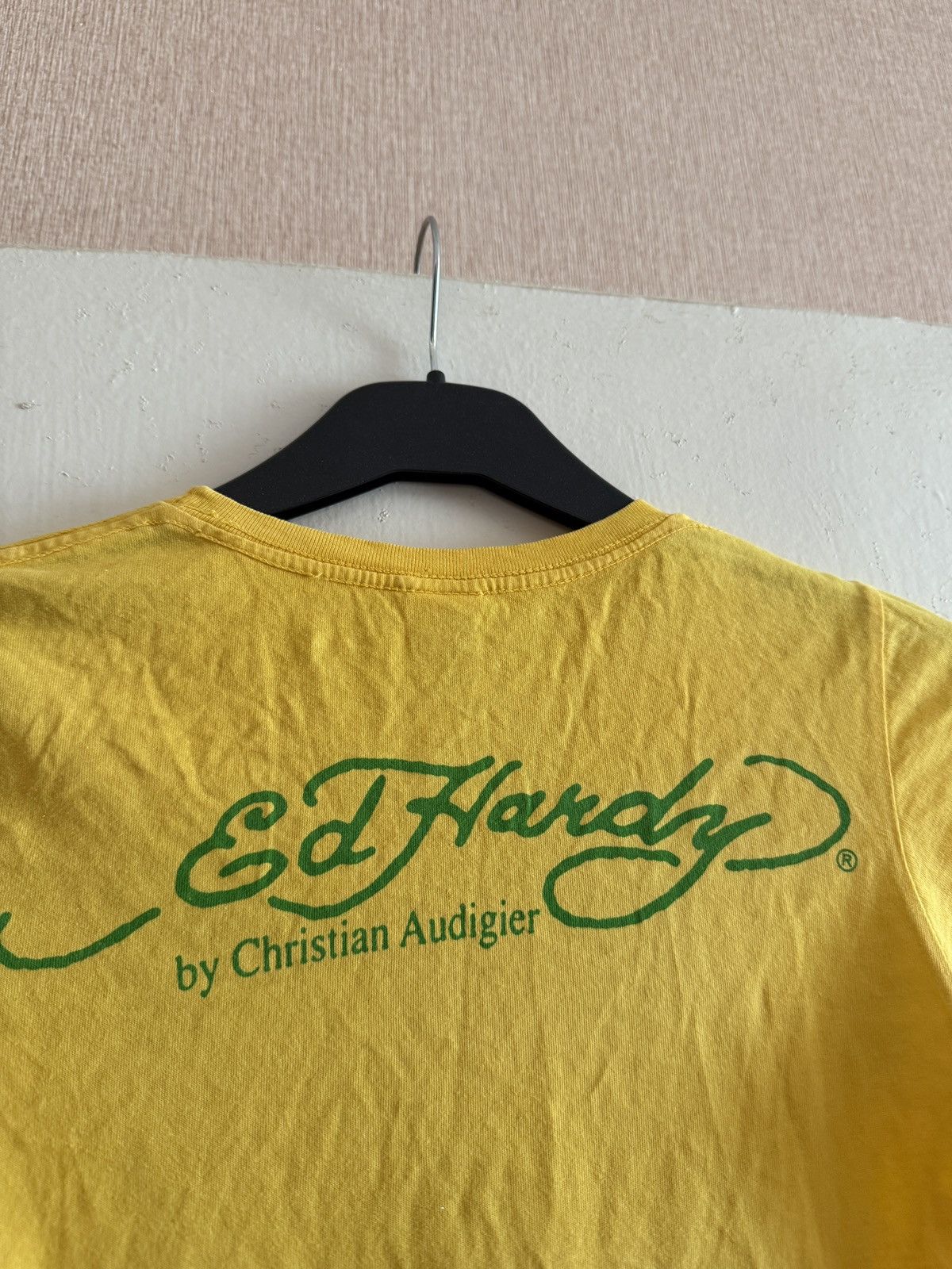 Ed Hardy Vintage Ed Hardy Womens T-Shirt Skull Flame Graphic Top Y2K Size S / US 4 / IT 40 - 12 Thumbnail