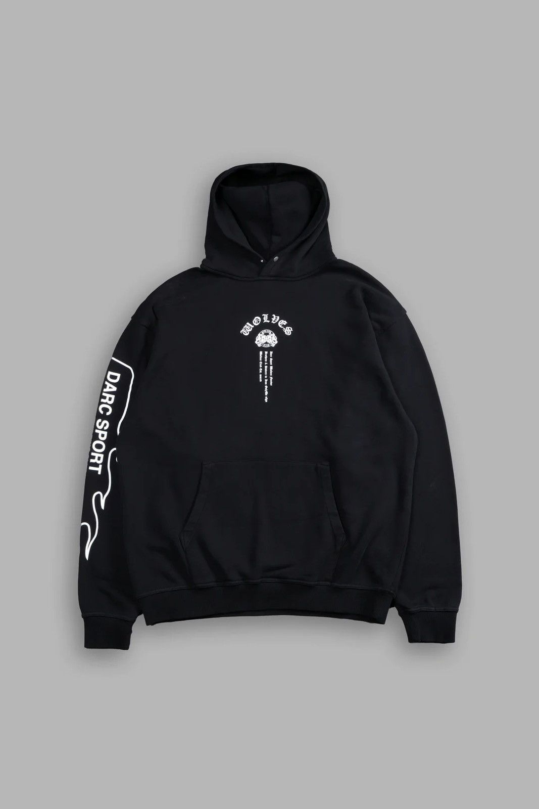 Darc Sport THE HUNTER "PIERCE" HOODIE IN BLACK SIZE LARGE Size US L / EU 52-54 / 3 - 2 Thumbnail