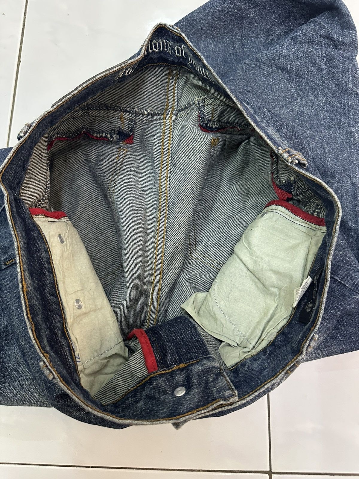 Other ABERRATIONS OF YOUTH Cross Denim Size US 34 / EU 50 - 18 Thumbnail