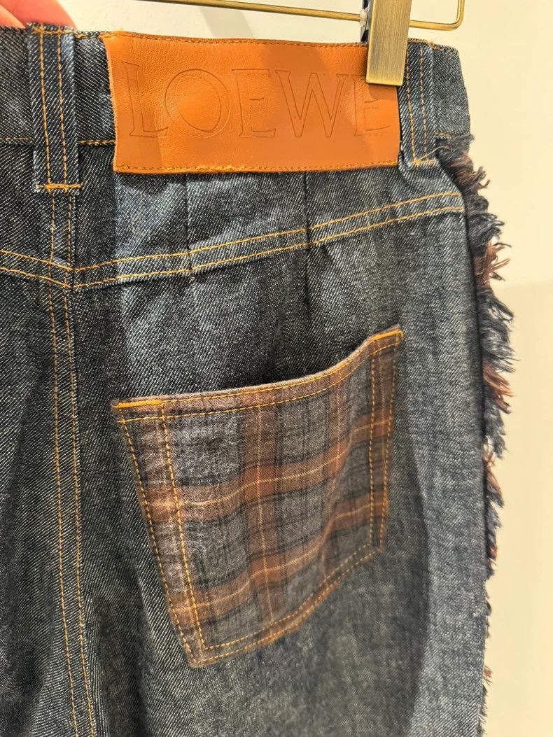 Loewe loewe Size 46Rolled-up jeans 2506-Nextarrow Size US 26 / EU 42 - 4 Thumbnail