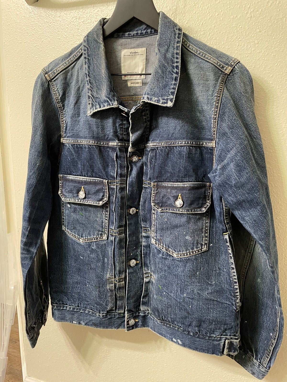 Visvim VIP EXCLUSIVE!! VISVIM DRY 4 101 DENIM JKT Size US L / EU 52-54 / 3 - 2 Thumbnail