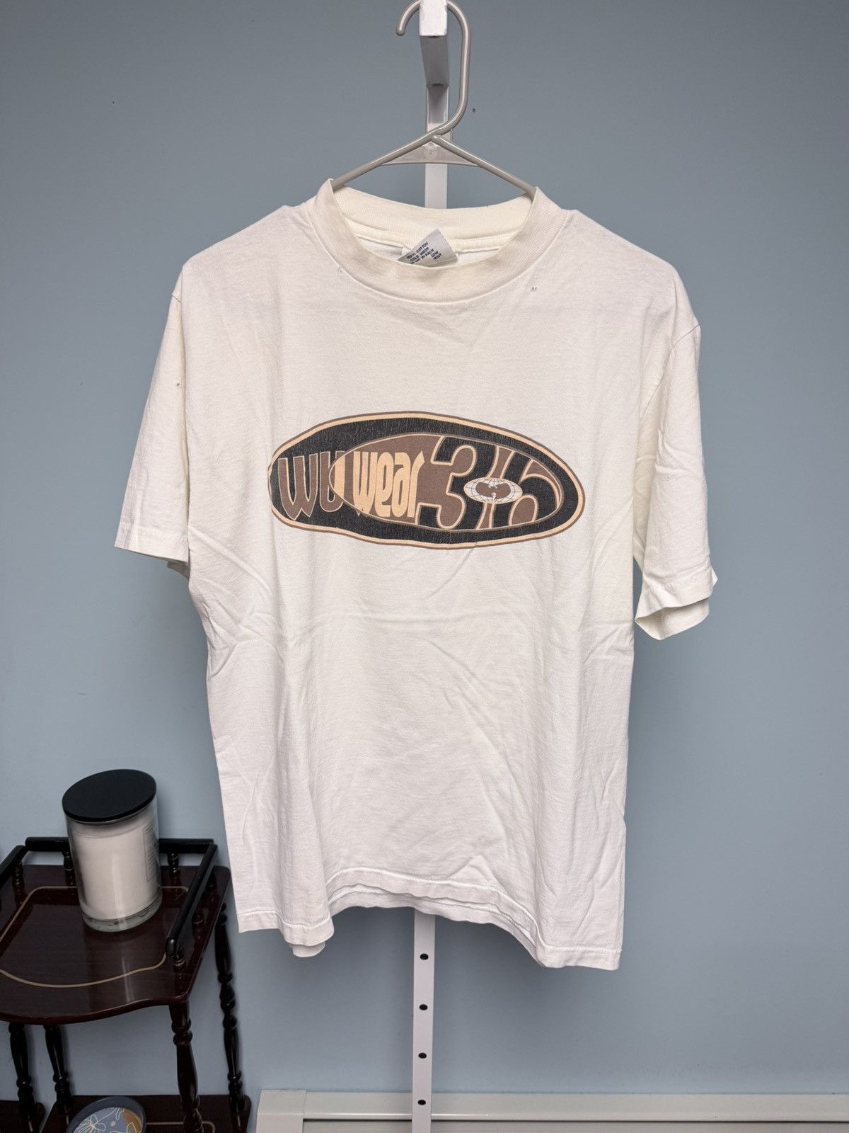 Wu-Tang Clan Vintage 90s Wu Wear Globe Tee Size Large Size US L / EU 52-54 / 3 - 1 Thumbnail
