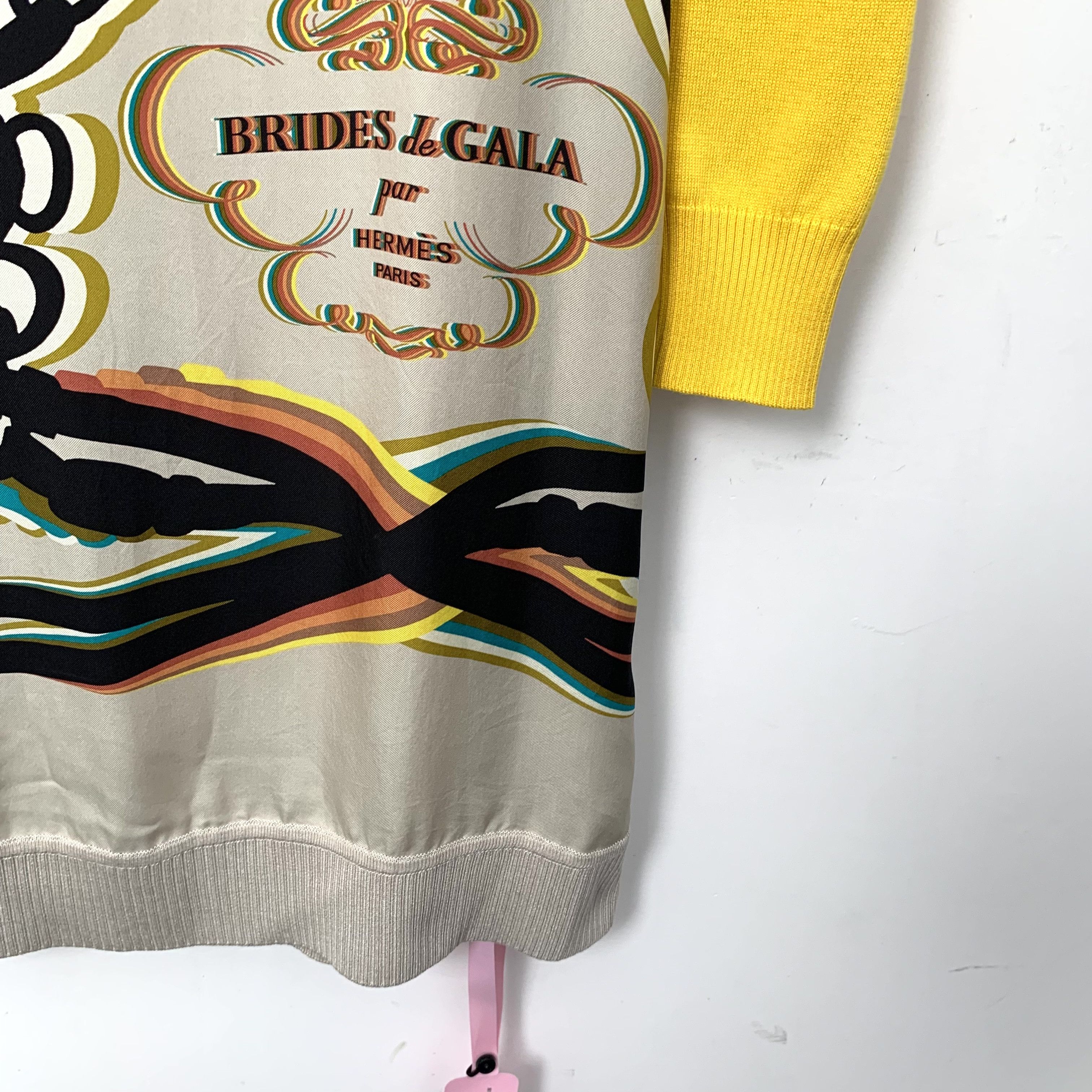 Hermes Hermès Dress – Graffiti Silk Colorblock (Size XS) Size XS / US 0-2 / IT 36-38 - 6 Thumbnail
