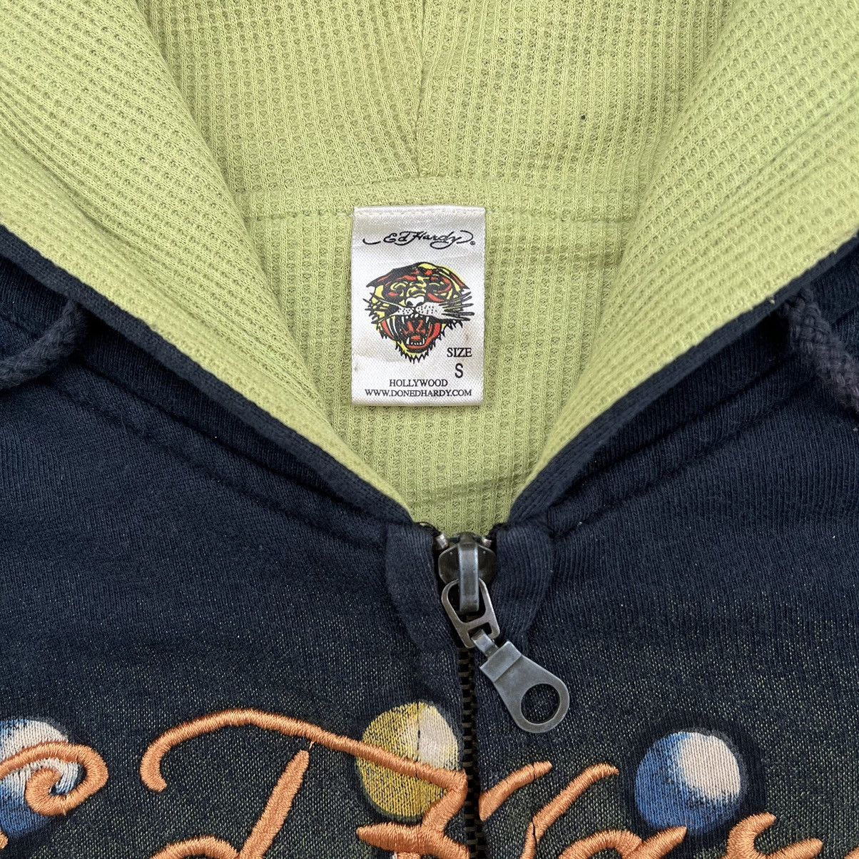 Christian Audigier × Ed Hardy × Vintage Vintage Christian Audigier Limited Edition Zip Up Hoodie Size US M / EU 48-50 / 2 - 4 Thumbnail