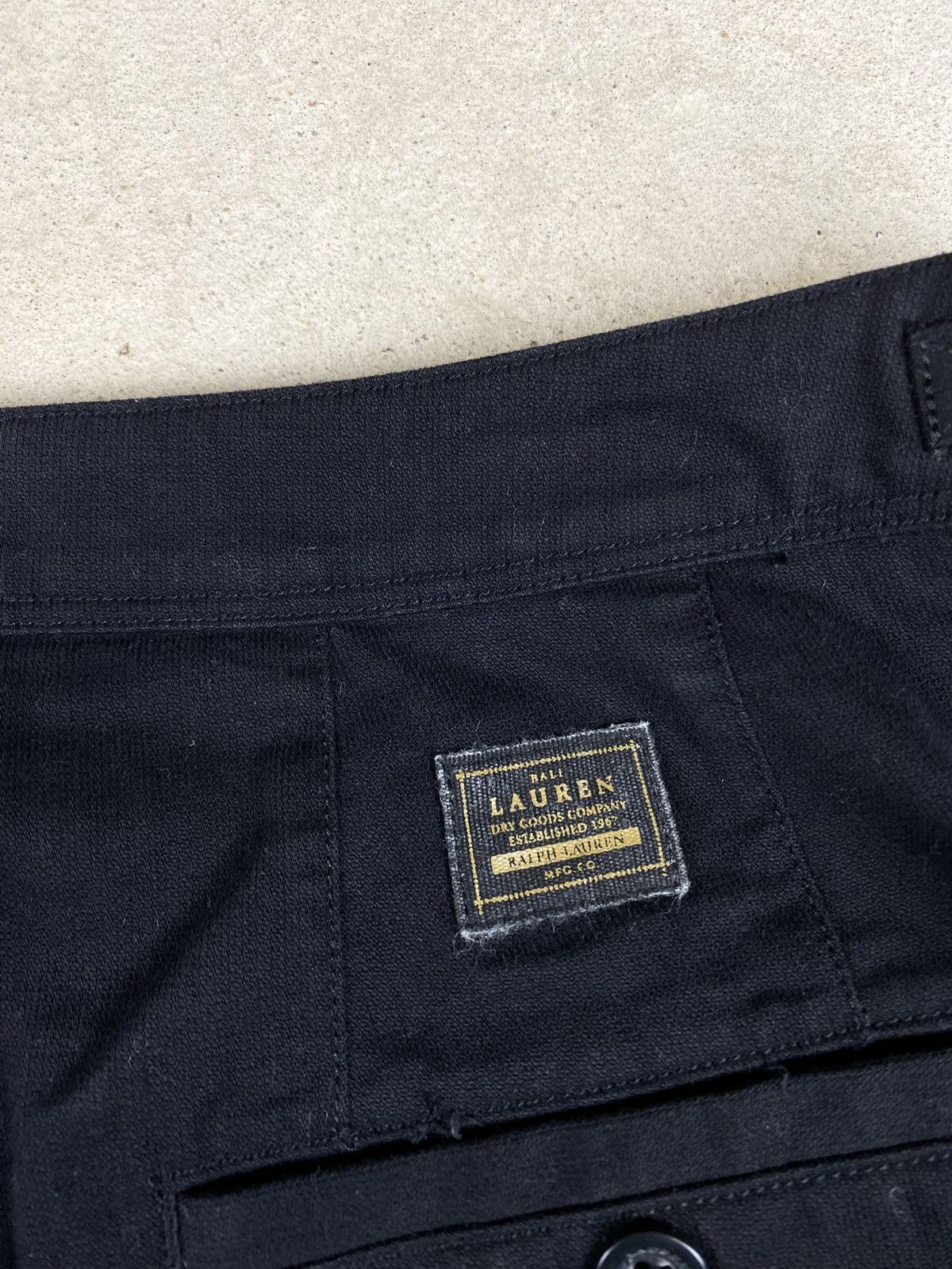 Ralph Lauren Y2K Vintage Ralph Lauren Buggy Pants Black Hype Size US 38 / EU 54 - 13 Thumbnail