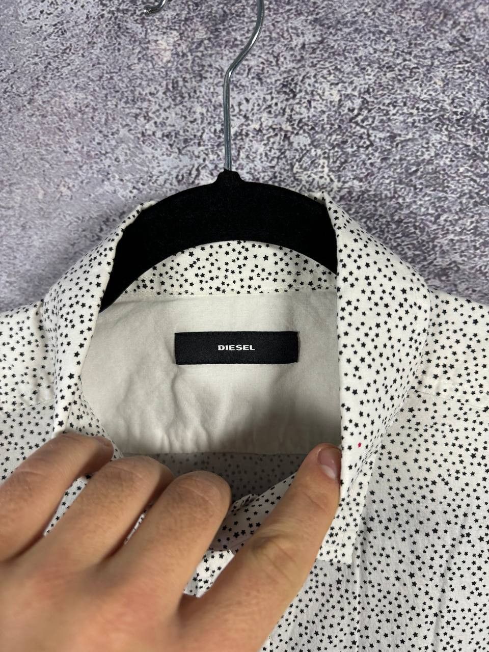 Diesel × Vintage Diesel Star Printer Short Sleeve Shirt Vintage XL Size US XL / EU 56 / 4 - 11 Thumbnail