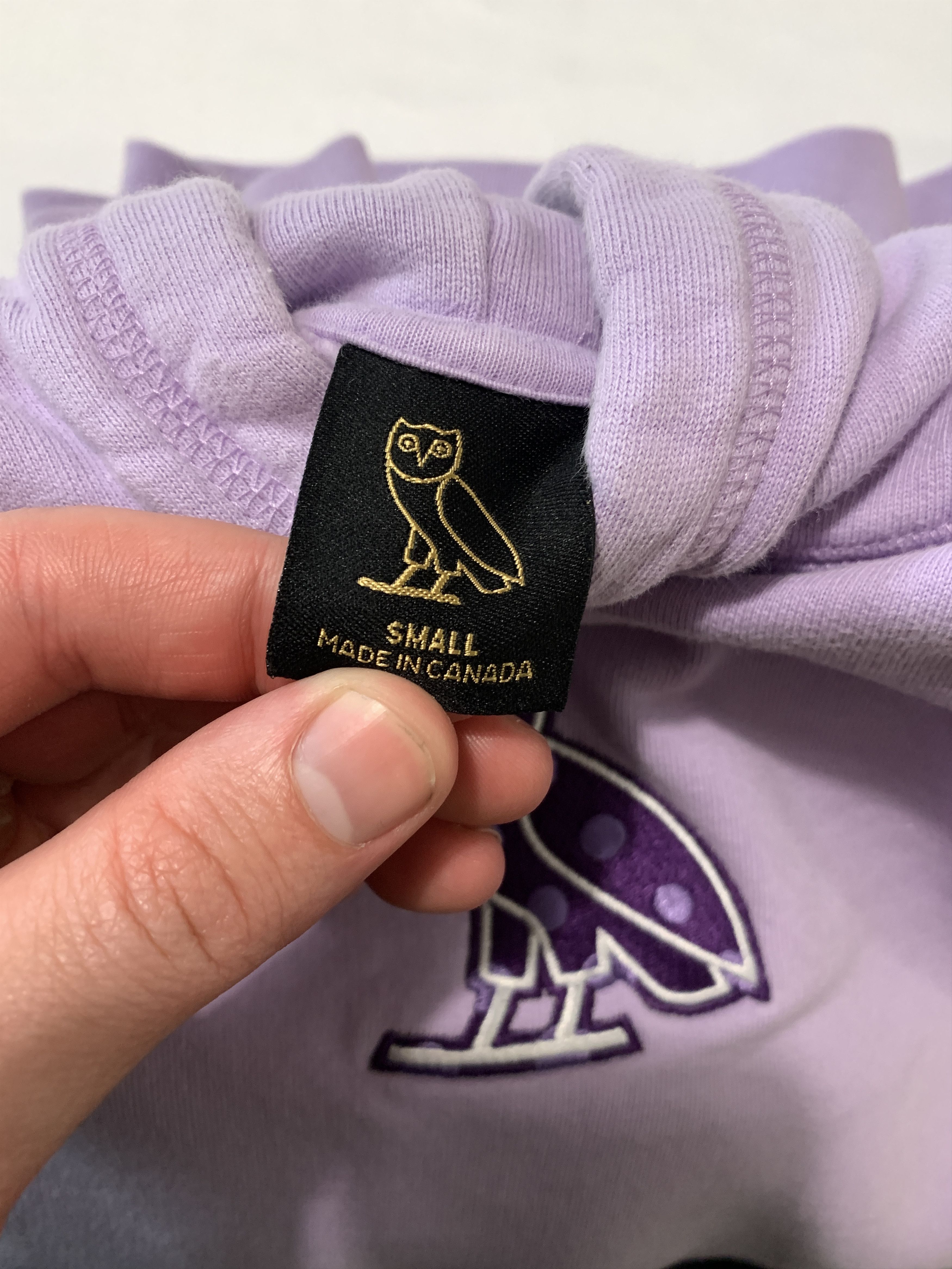 Drake OVO Classic Owl Hoodie Violet Purple Size US S / EU 44-46 / 1 - 7 Thumbnail