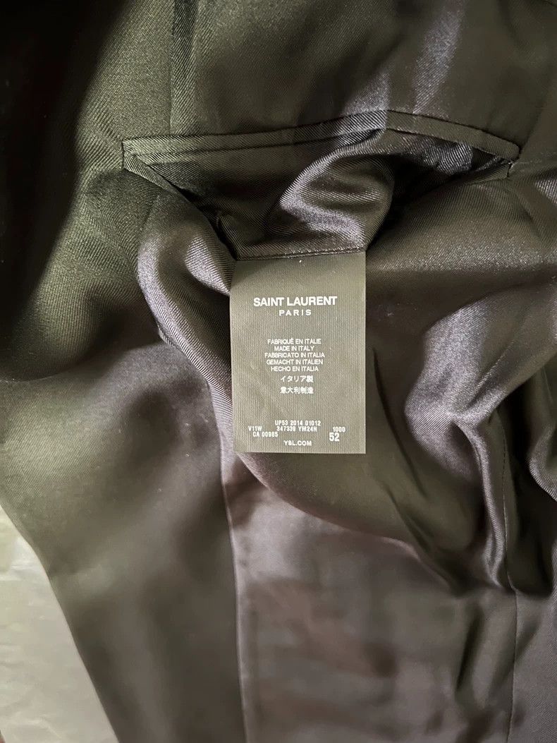 Saint Laurent Paris Saint Laurent Paris Three button wool suit jacket-2506 Size US L / EU 52-54 / 3 - 8 Thumbnail