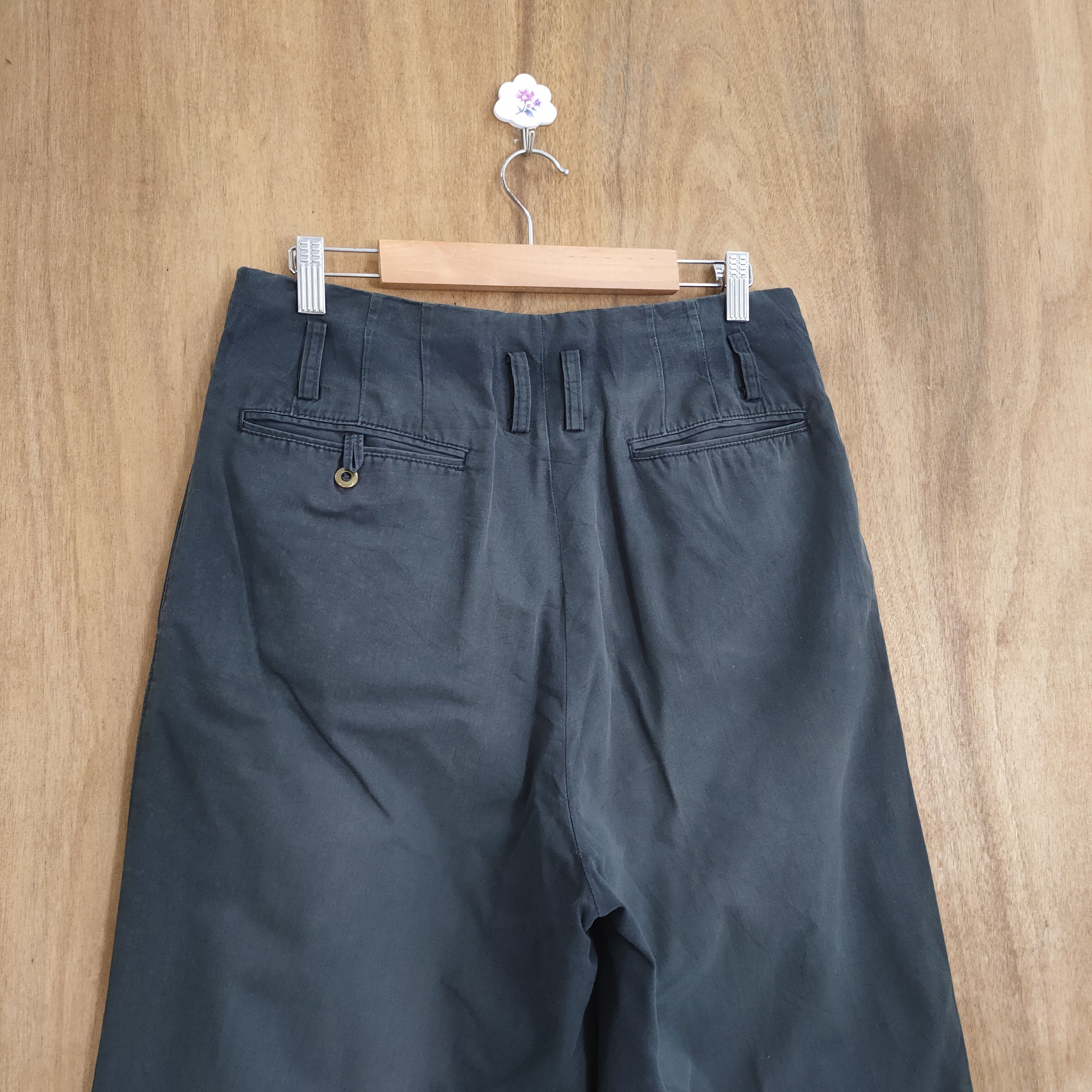 Japanese Brand VINTAGE THREE TOP FADED BLACK TROUSER CHINO PANTS Size US 30 / EU 46 - 7 Thumbnail