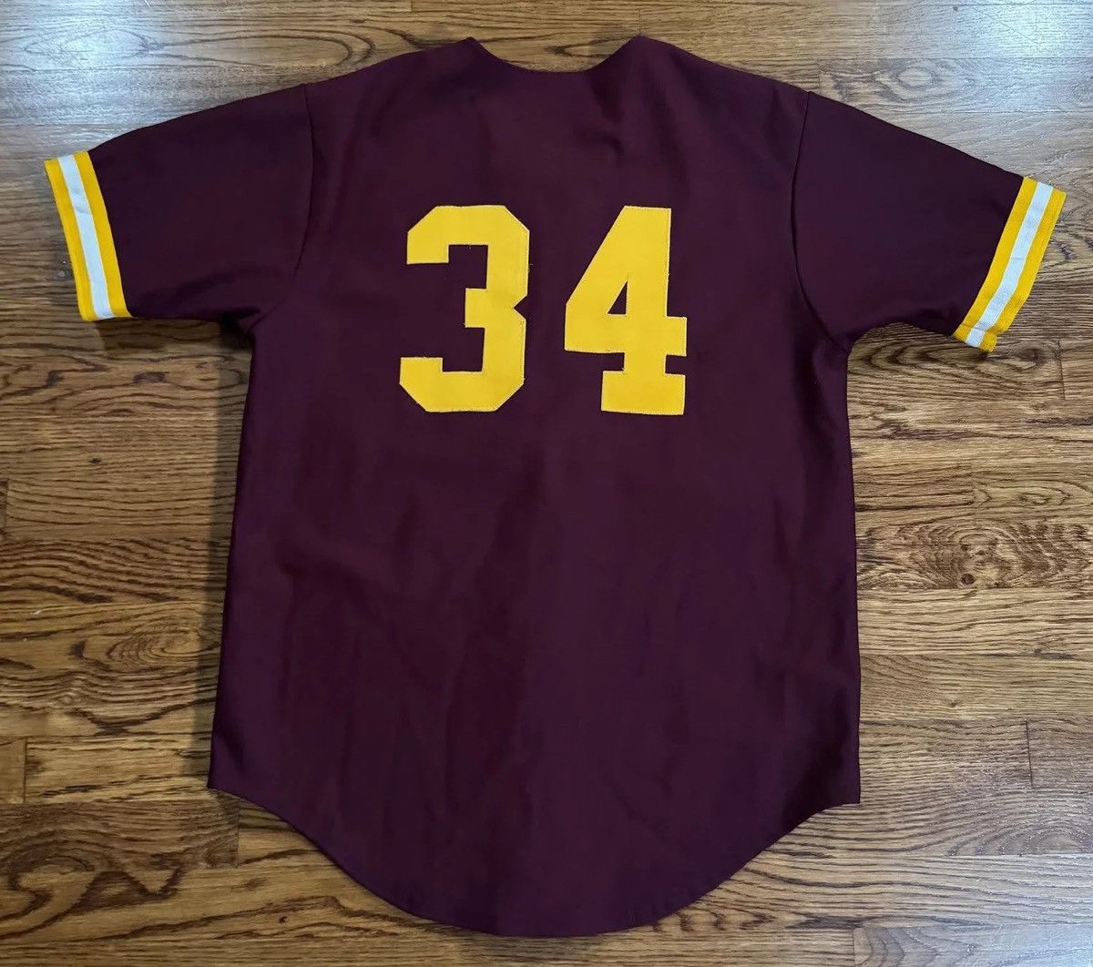 Delong Vintage DeLong Brooklyn College The Bridges Baseball Jersey Size US L / EU 52-54 / 3 - 2 Thumbnail