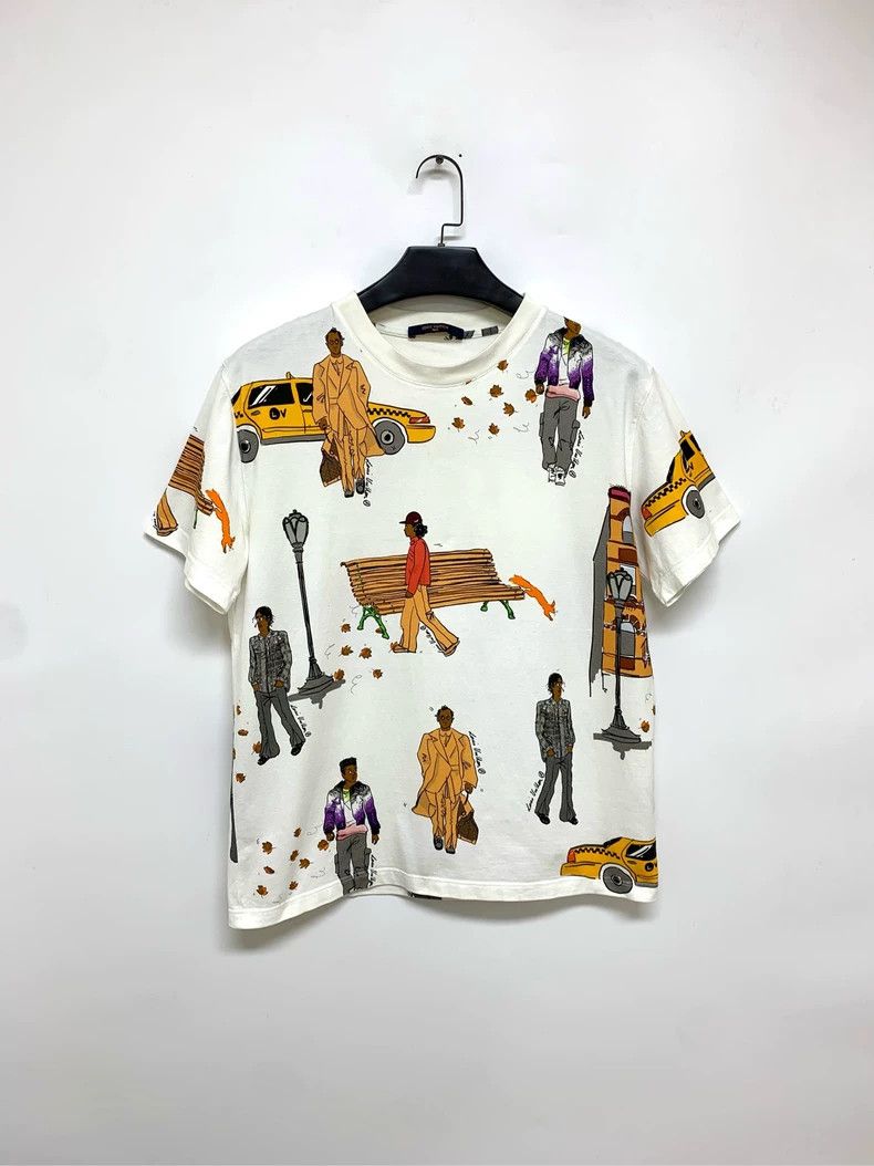 Louis Vuitton White figure short sleeve 2503-Nextarrow