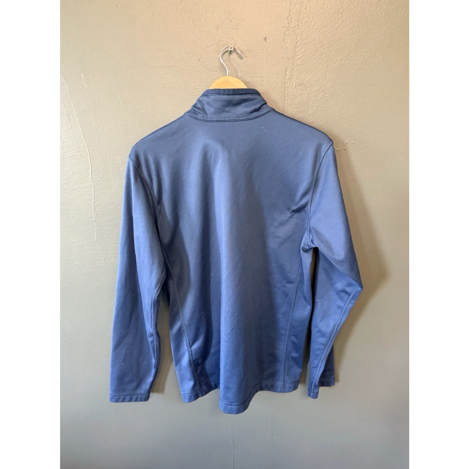 The North Face The North Face Mens Blue 1/4 Mock Neck Sweatshirt M Size Regular Pullover Size US M / EU 48-50 / 2 - 2 Thumbnail