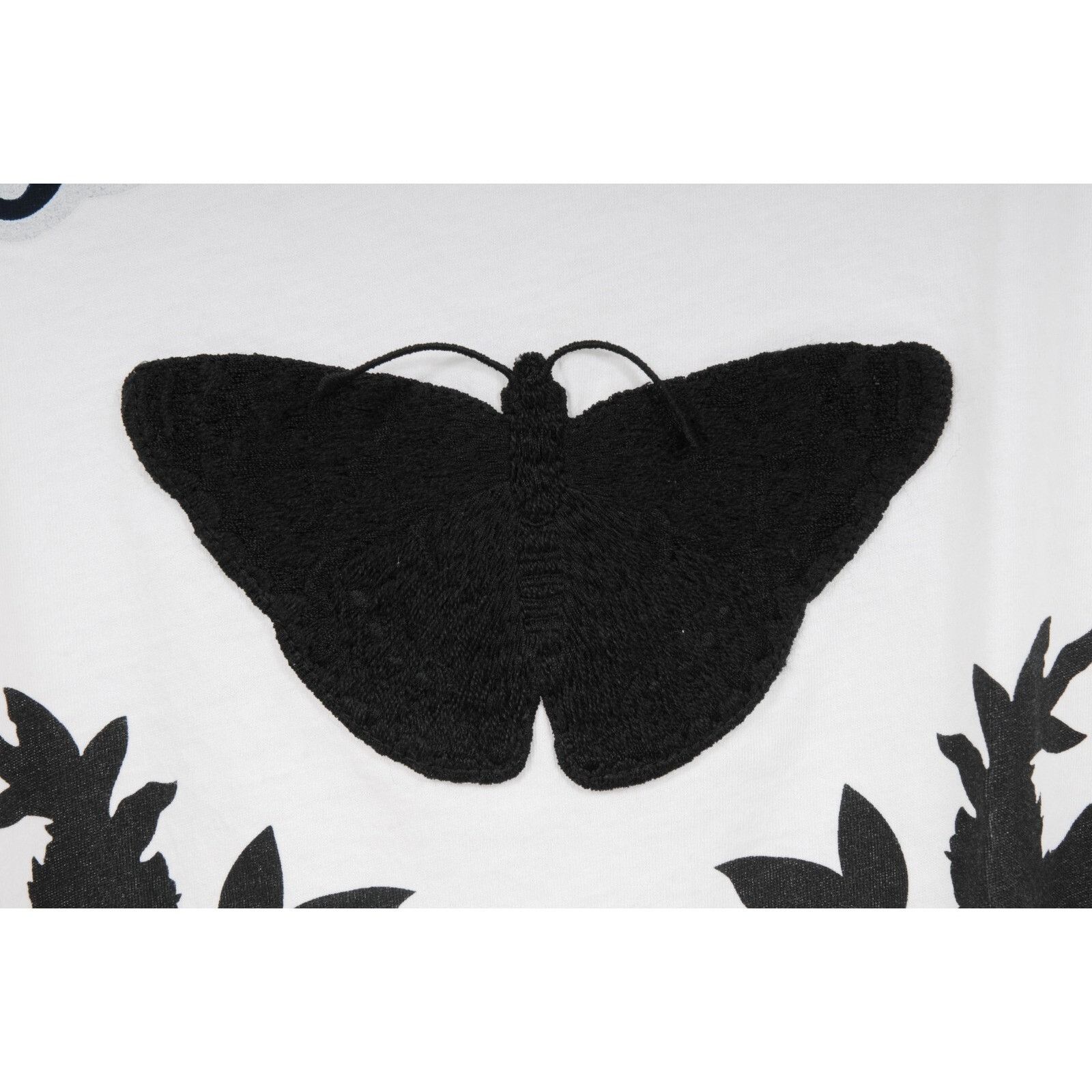 Gucci L' Aveugle Par Amour T Shirt White Black Embroidery Size US L / EU 52-54 / 3 - 5 Thumbnail