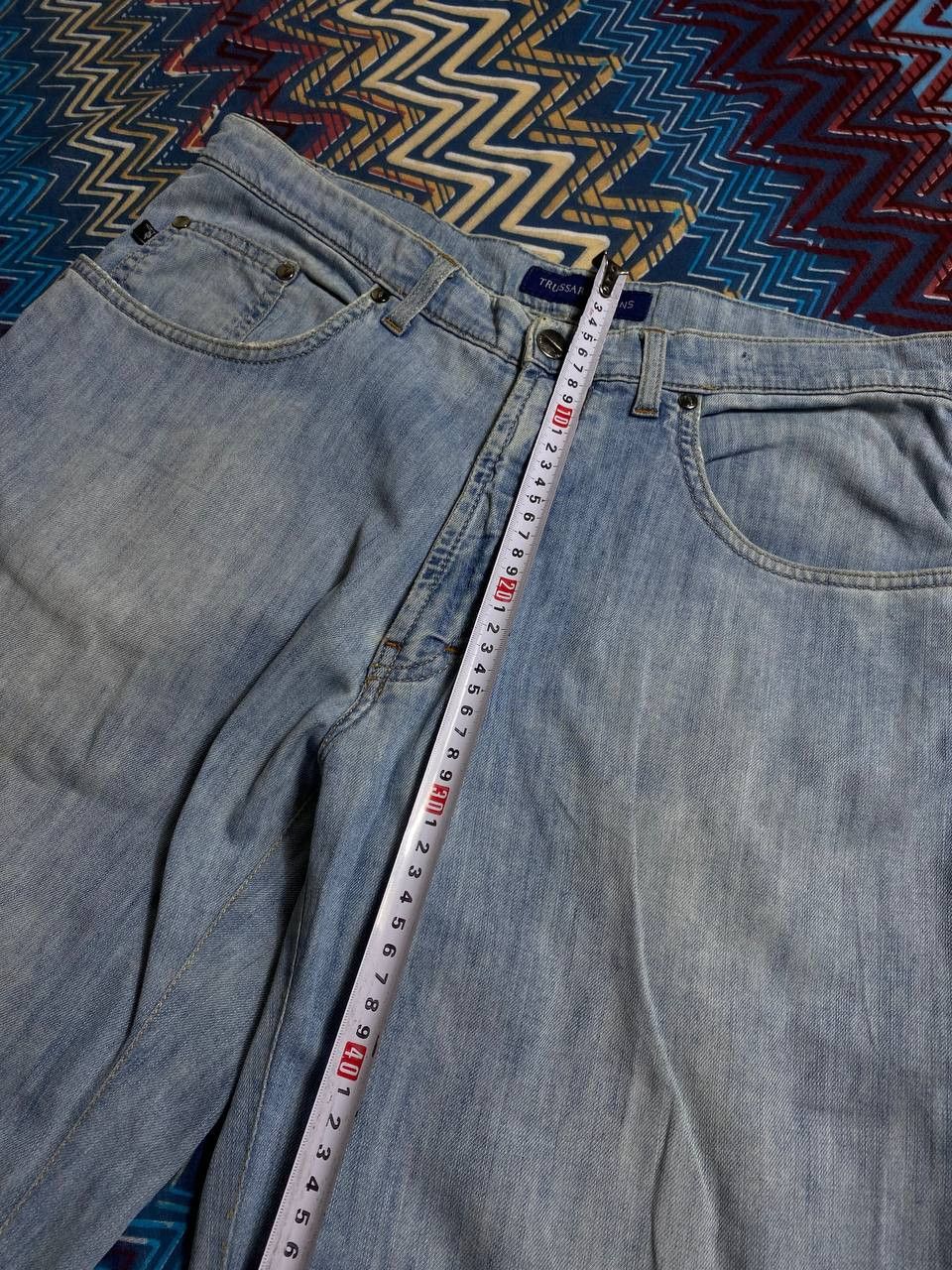 Trussardi × Vintage Vintage Trussardi Jorts Denim Pants Size US 36 / EU 52 - 12 Thumbnail