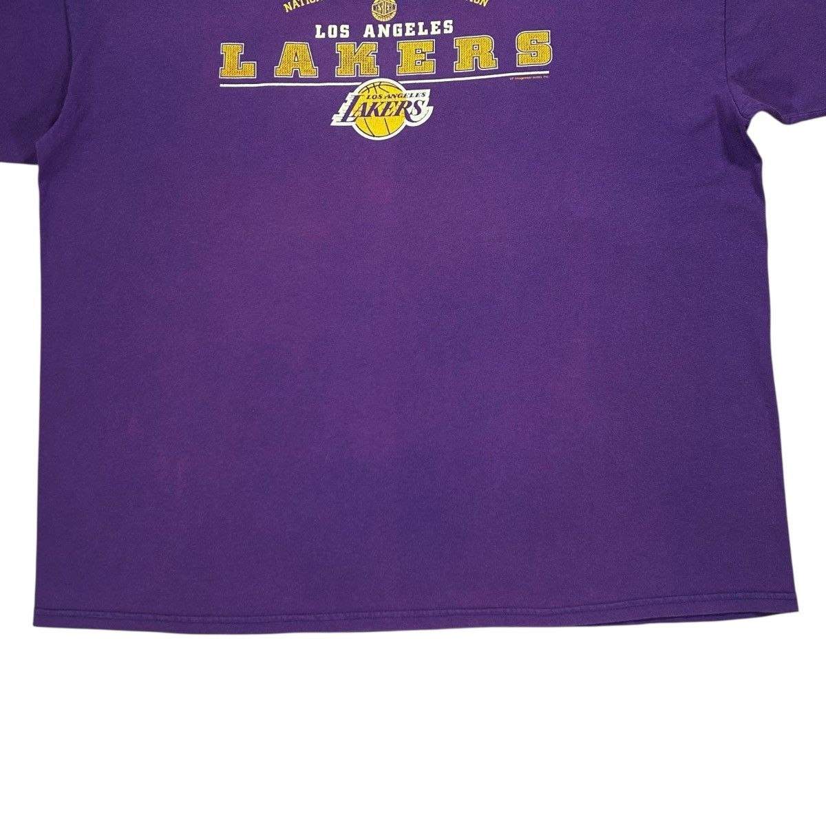 NBA Vintage 90s Y2K CSA NBA Basketball Los Angeles Lakers Shirt Size US XXL / EU 58 / 5 - 2 Thumbnail