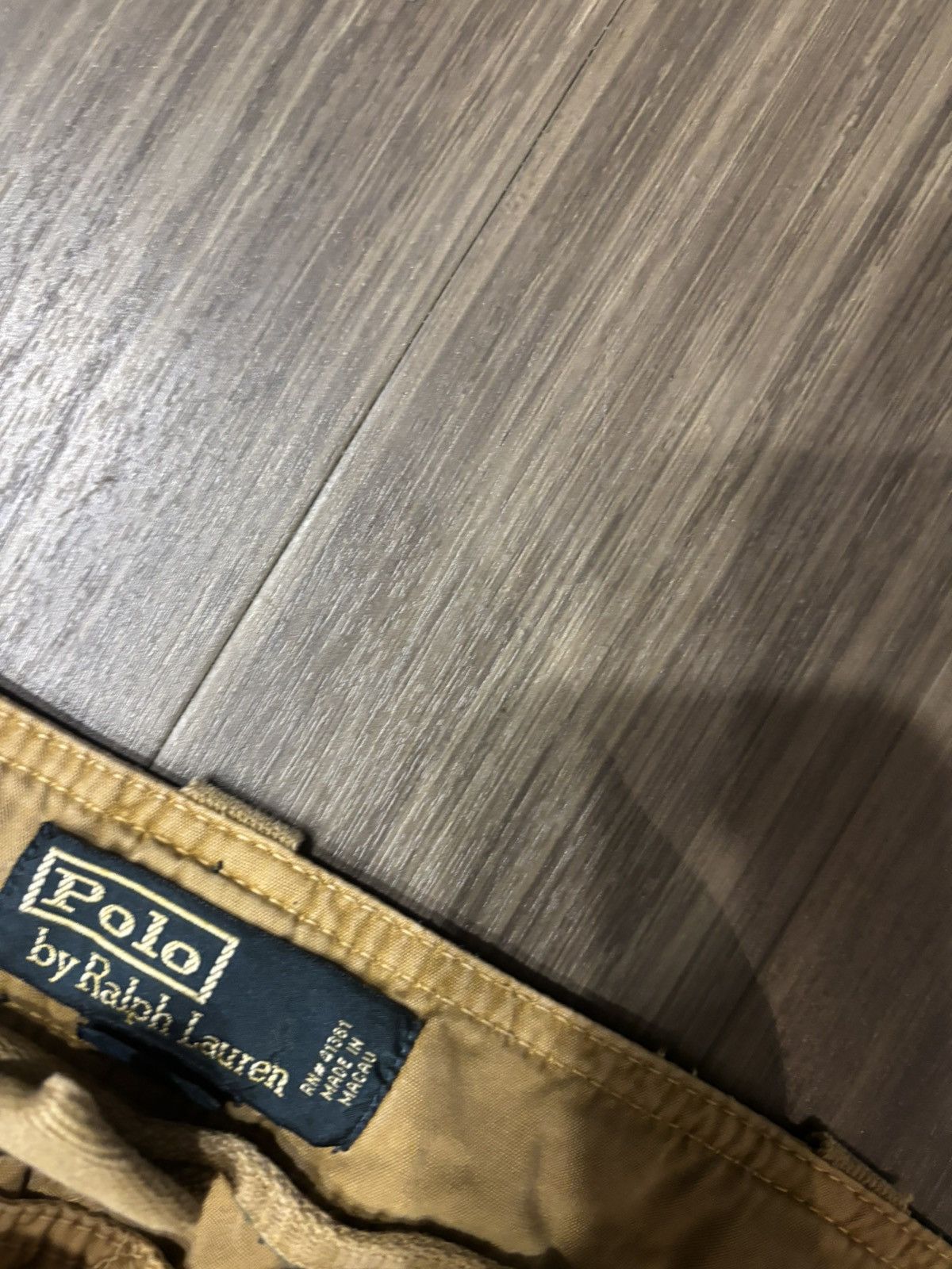 Polo Ralph Lauren VTG Polo Ralph Lauren Tan Cargo Pants 36x30 Utility Size US 36 / EU 52 - 3 Thumbnail