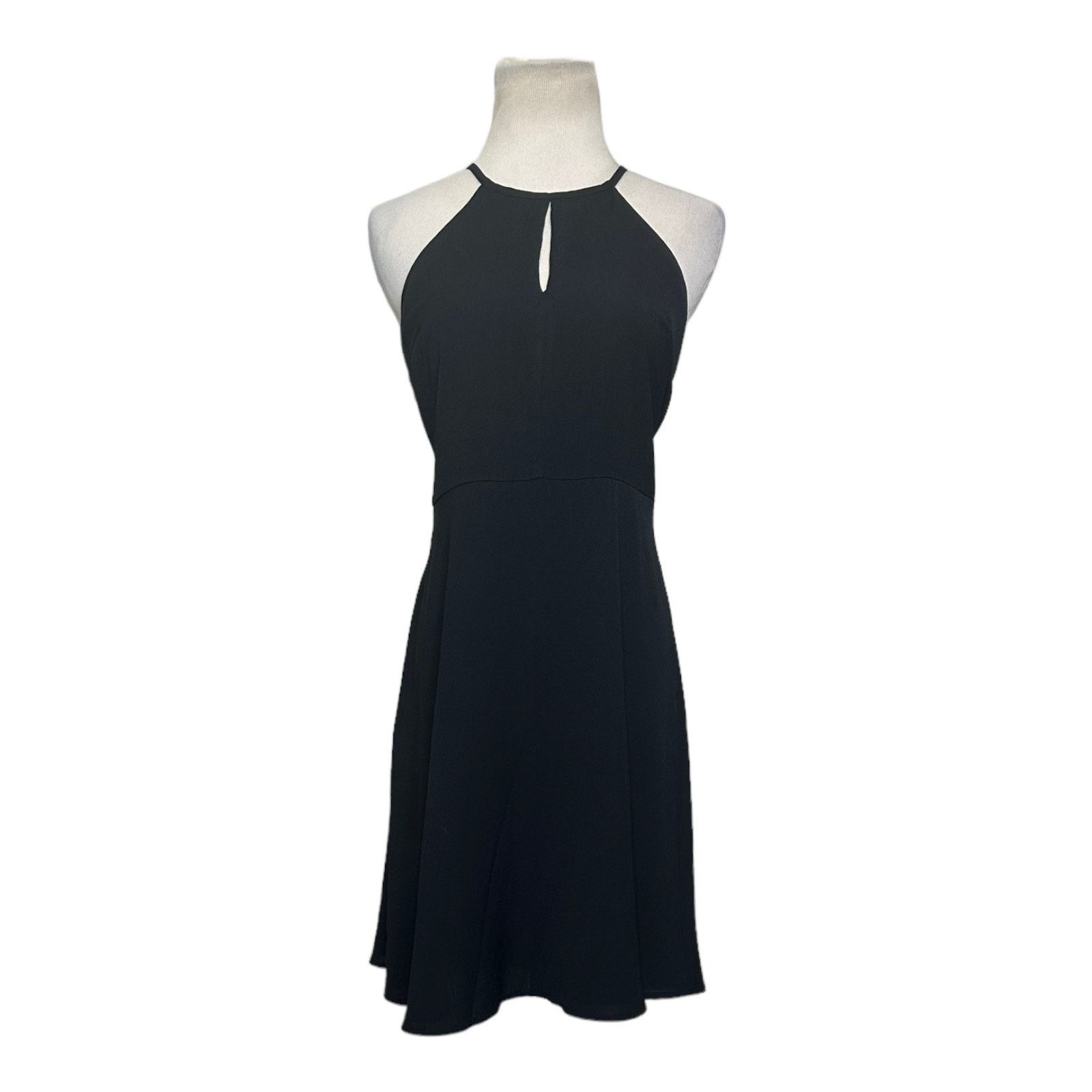 Bar III Bar III black halter neck mini cocktail party dress size XS Size XS / US 0-2 / IT 36-38 - 1 Thumbnail