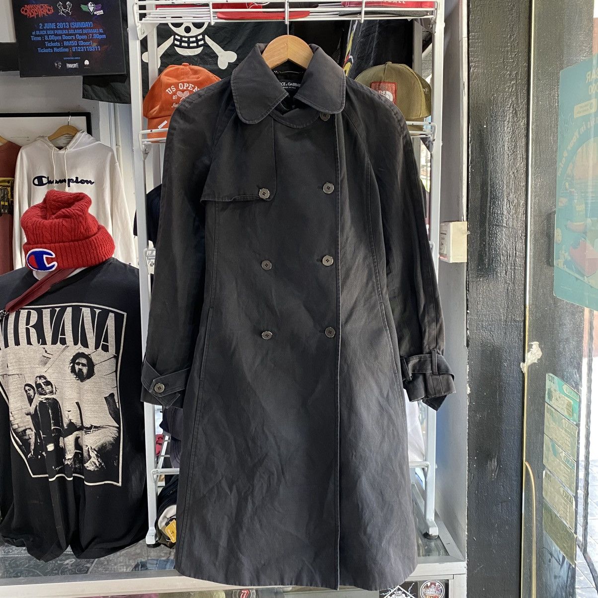 Designer × Dolce & Gabbana Dolce&Gabbana Designer Trench Coat Size S Size US S / EU 44-46 / 1 - 1 Thumbnail