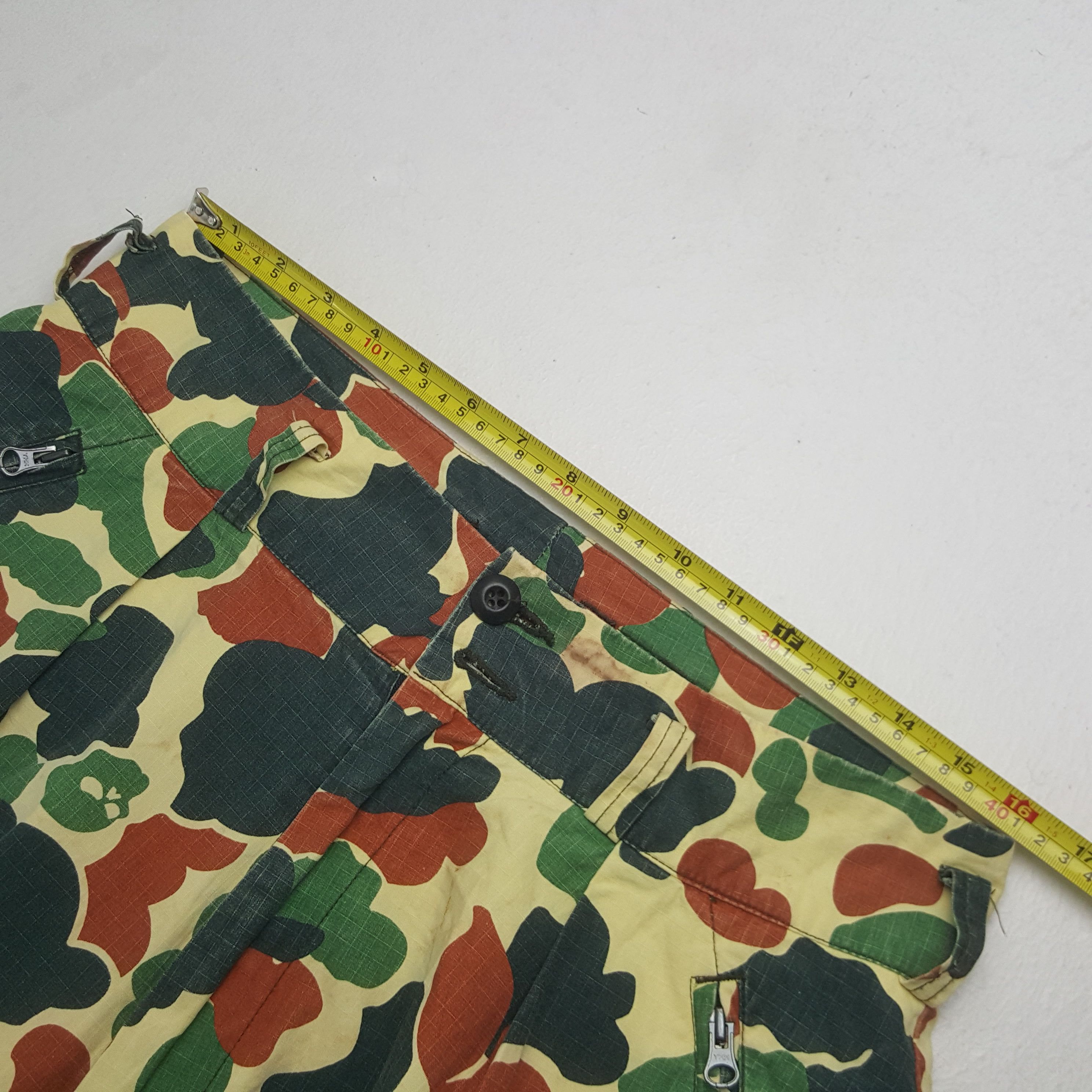 Japanese Brand Vintage Satan Arbeit Army Style Camo Short Cargo Pants RR11 Size US 32 / EU 48 - 6 Thumbnail