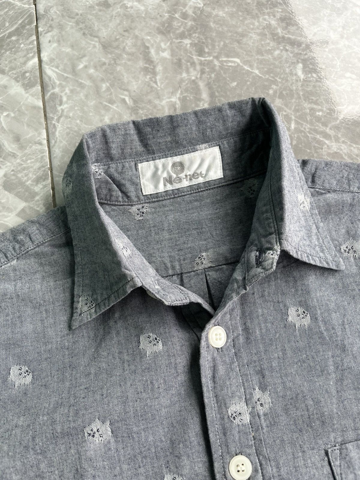 Ne-Net Ne-net By Issey Miyake Long Button Shirt Size M / US 6-8 / IT 42-44 - 4 Thumbnail