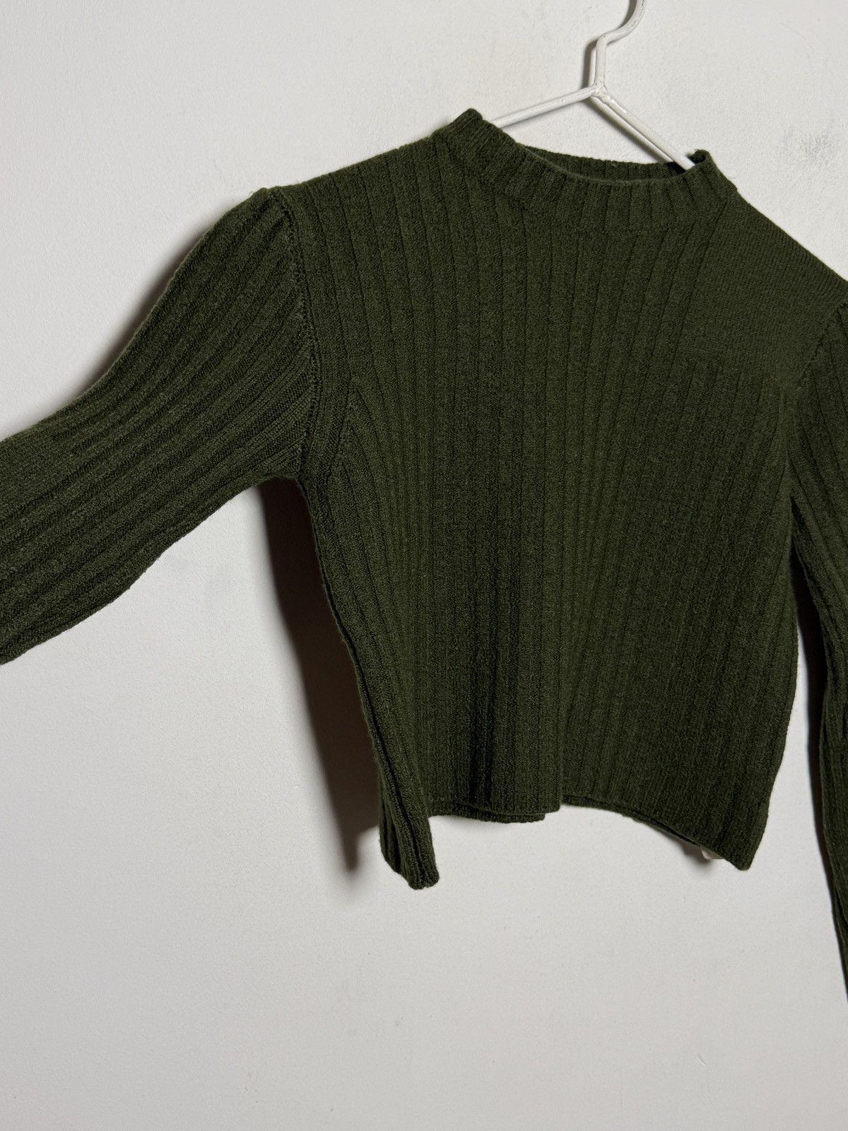 C.P. Company C.P. Company Cropped Ribbed Knit Sweater Size XS / US 0-2 / IT 36-38 - 4 Thumbnail