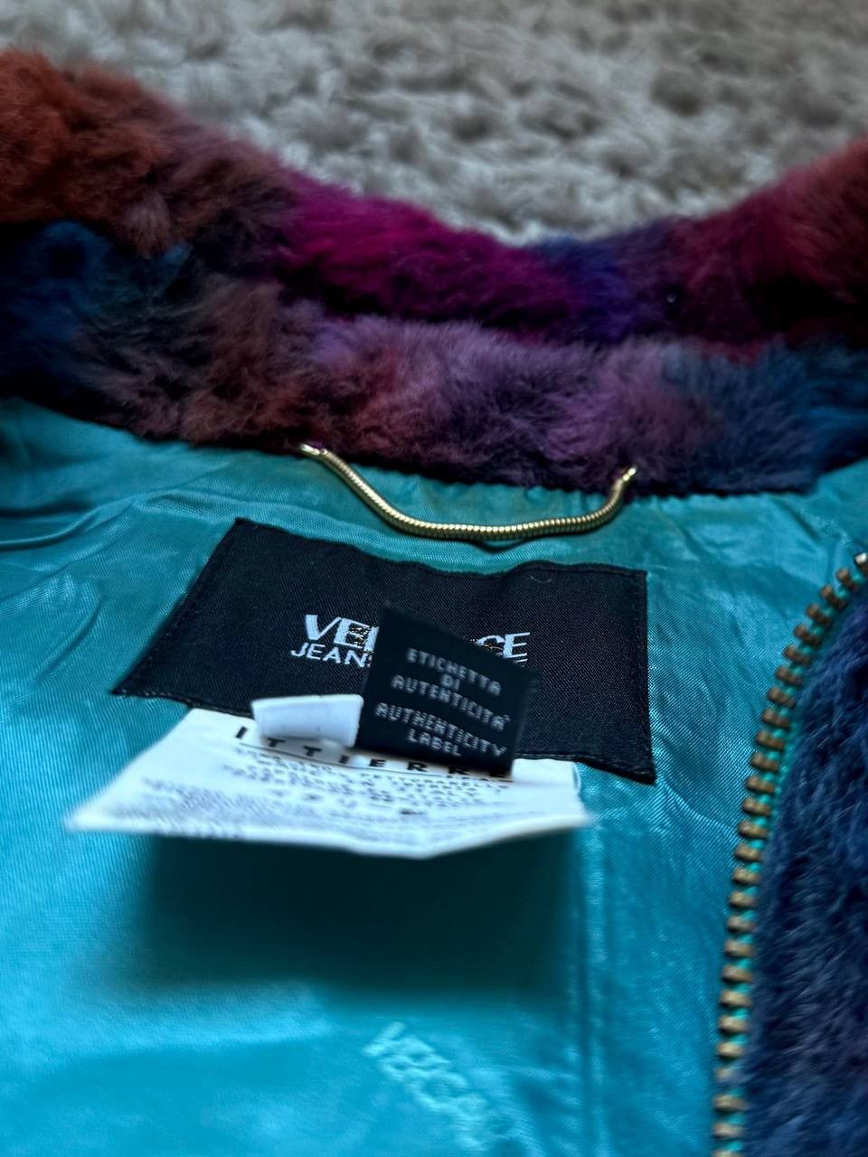 Versace Versace Jeans Couture Jacket Multicolour Four Fux Y2K Size S / US 4 / IT 40 - 9 Thumbnail