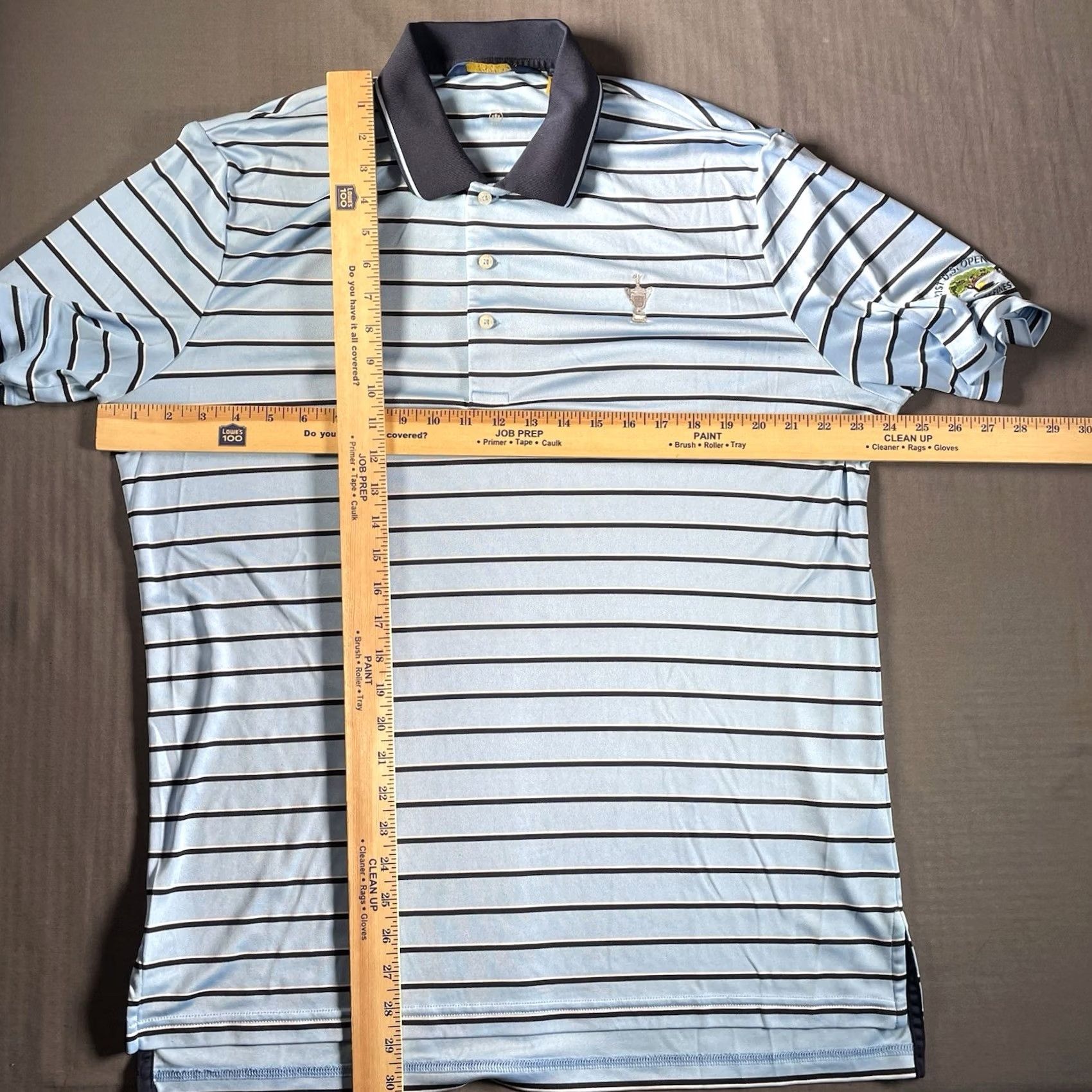 Polo Ralph Lauren Ralph Lauren Polo Golf Jacket Polo Mens L Blue Torrey Pines 121st US Open Embroidered Golf Polo Ralph Lauren Polo Golf Jacket Size US L / EU 52-54 / 3 - 2 Thumbnail