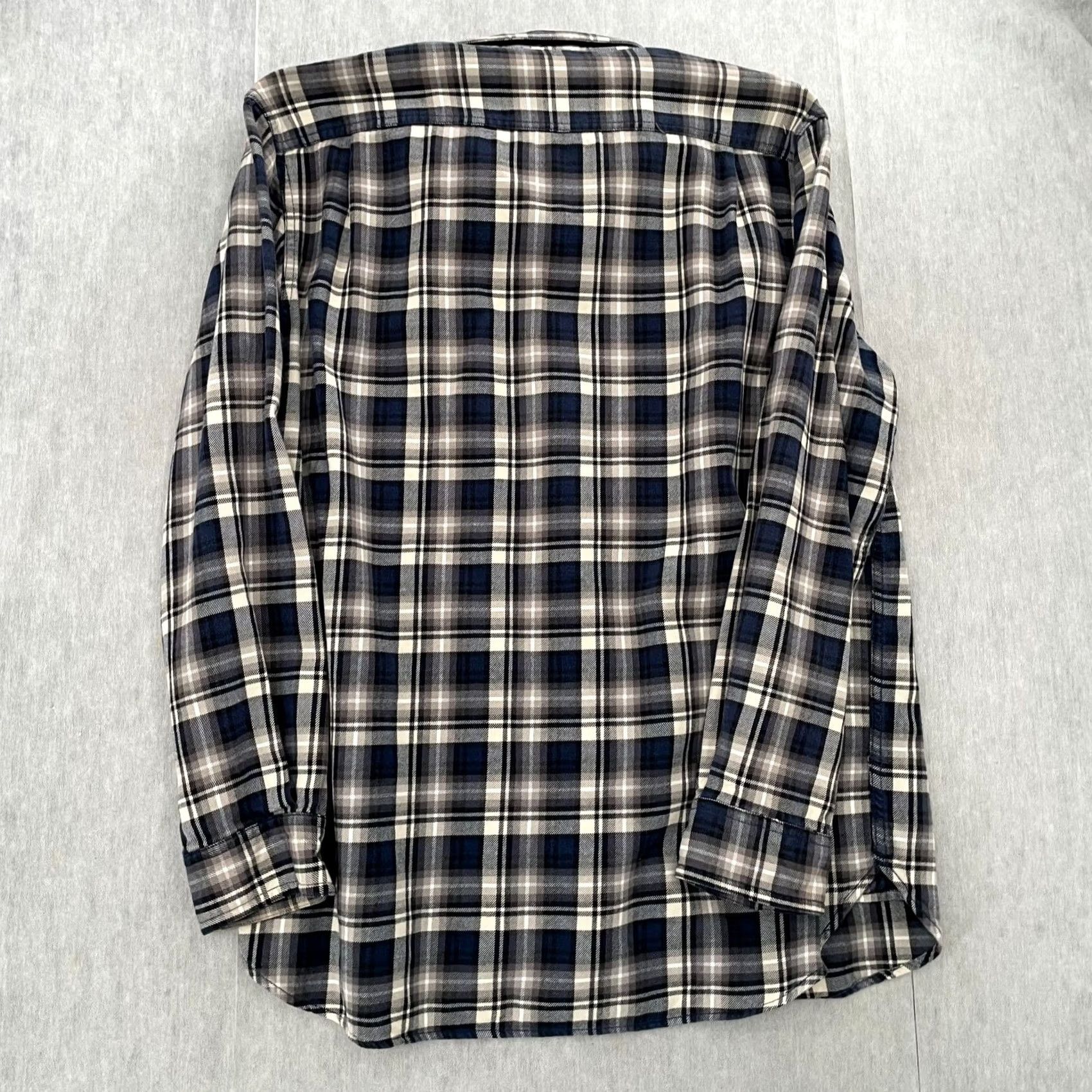 Pendleton Pendleton Burnside Shirt Adult Large Blue Plaid Flannel Button Up Long Sleeve L Mens Regular Pocketed Button-Up Size US L / EU 52-54 / 3 - 3 Thumbnail
